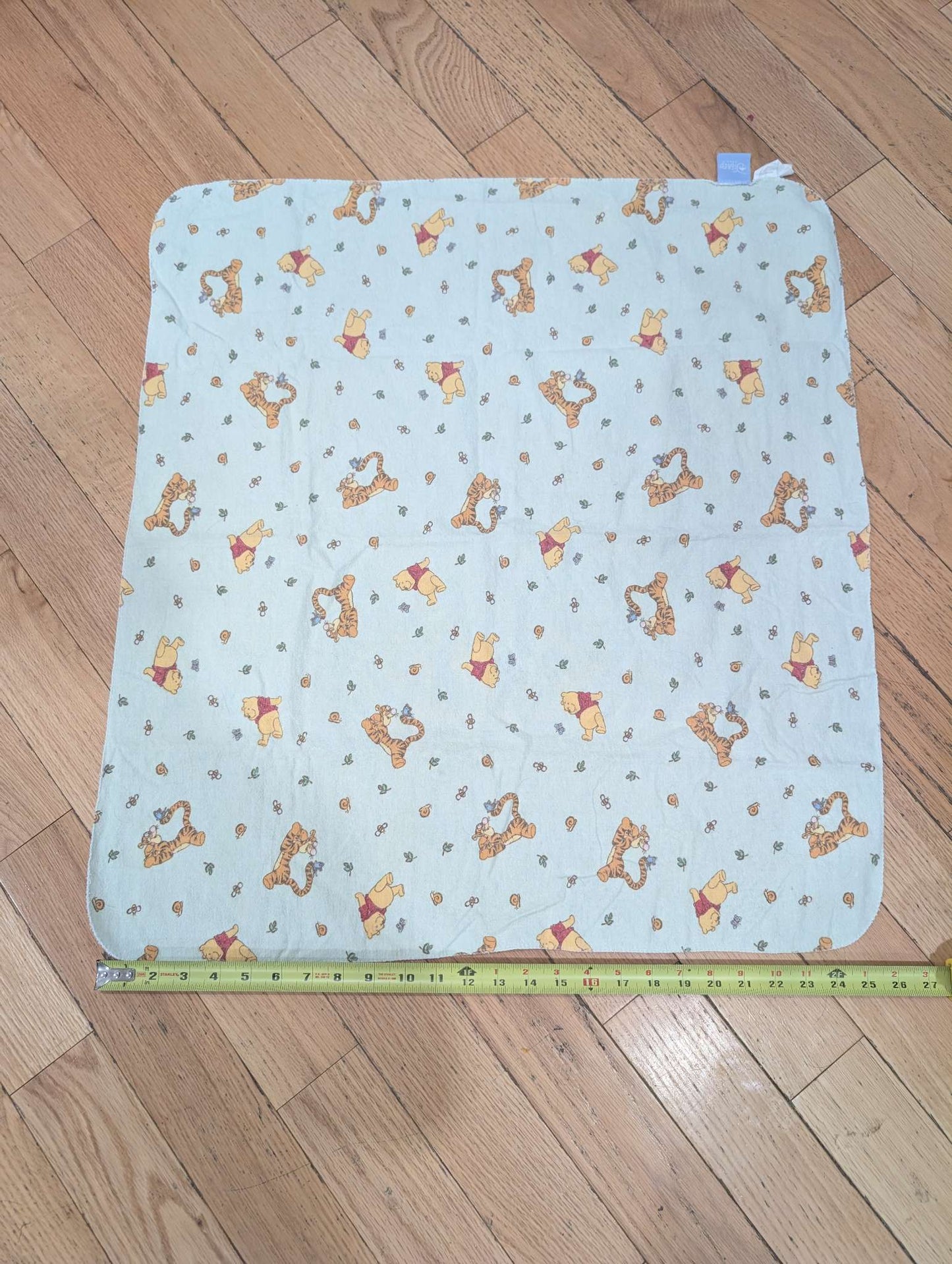 Vintage 90s bundle- Disney Classic Pooh Sleeper and Receiving Blanket, Kids Newborn
