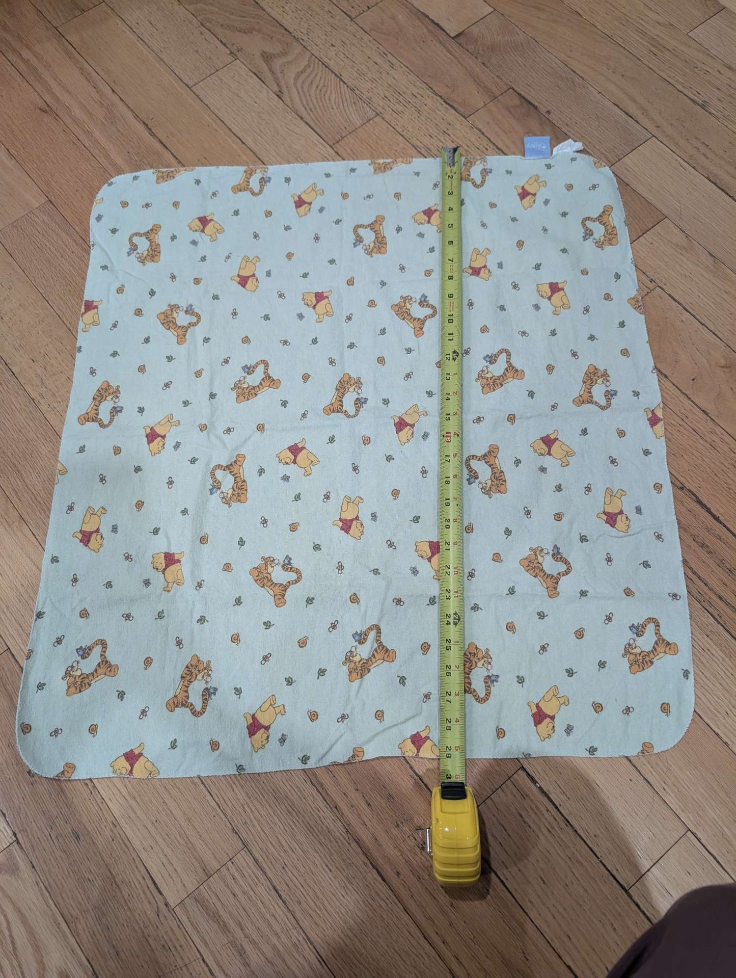 Vintage 90s bundle- Disney Classic Pooh Sleeper and Receiving Blanket, Kids Newborn