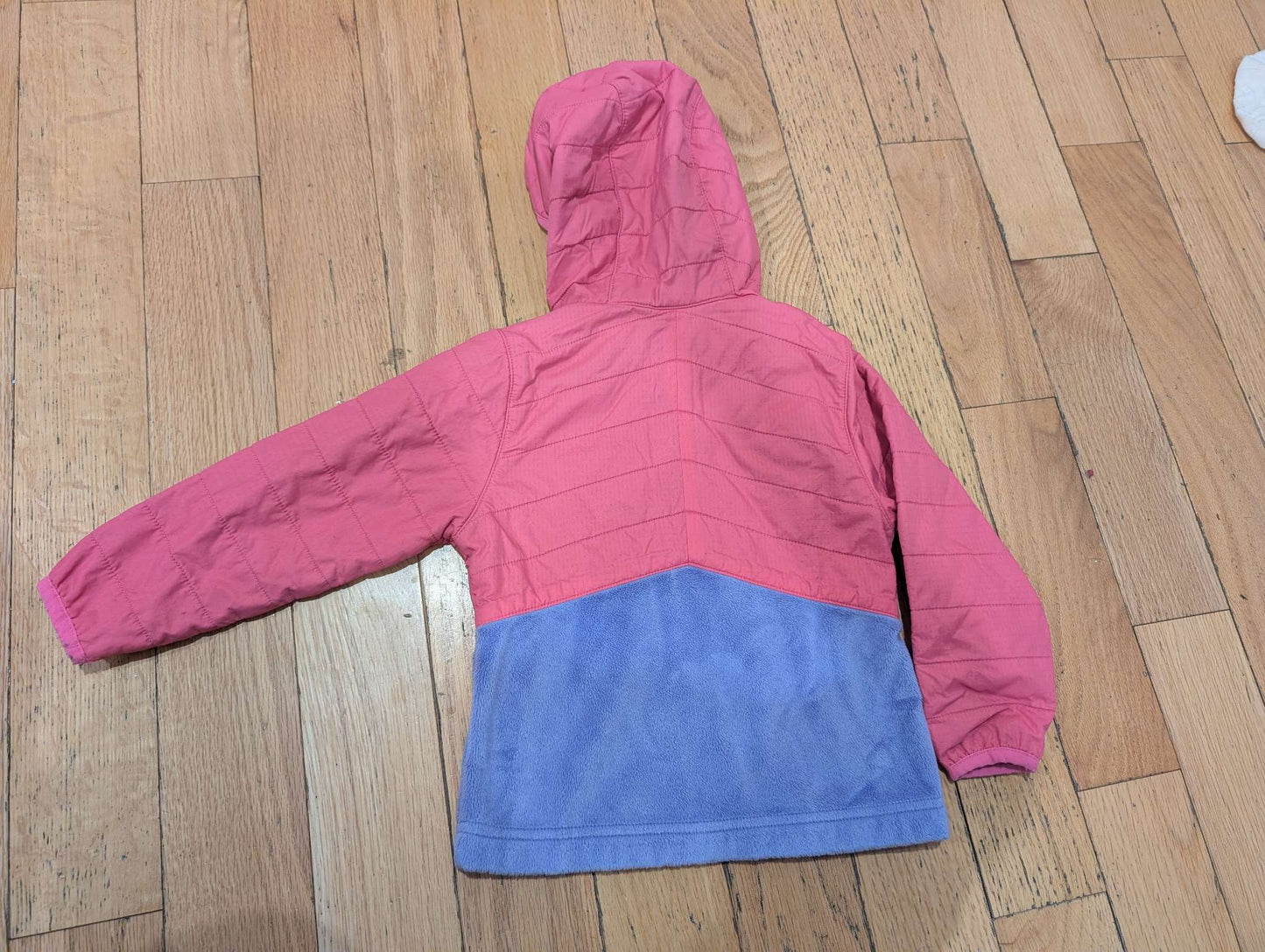 Columbia - Pink + Purple Fleece Jacket, 3T, Kids 3T
