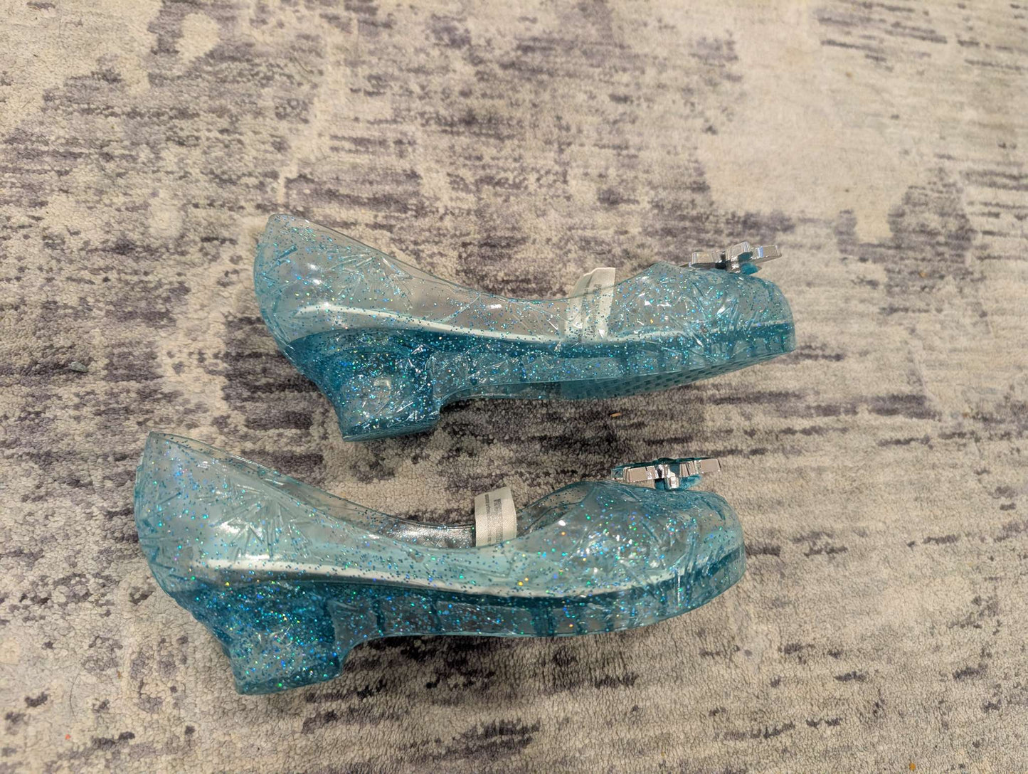 Elsa Dress Up Shoes with light up heels (US size 11/12), Shoes 11 (Toddler:2-4yr)