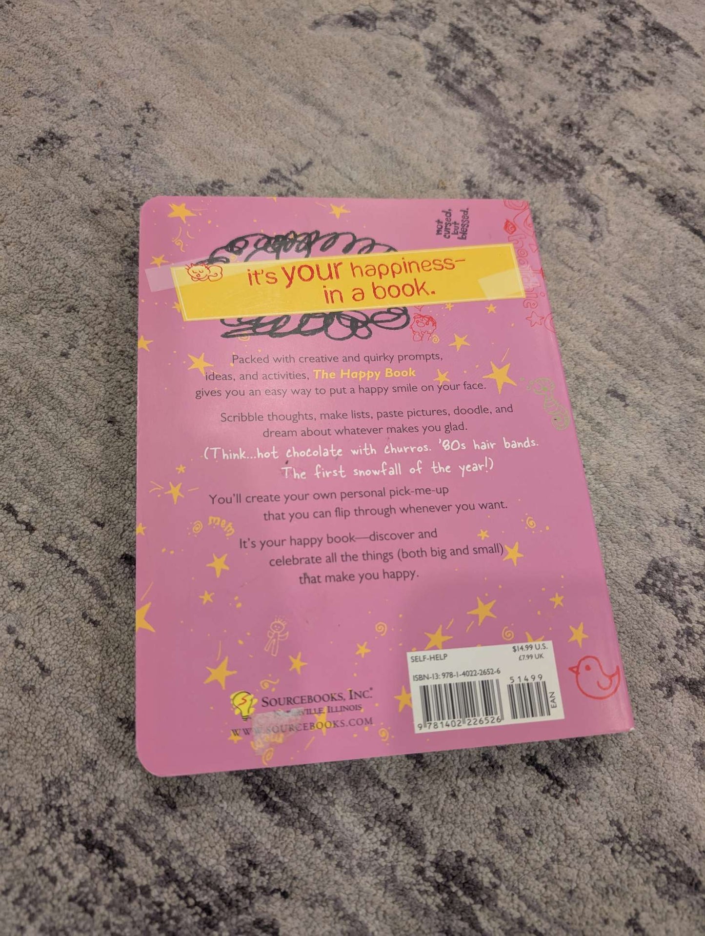 The Happy Book - Journal. NEW