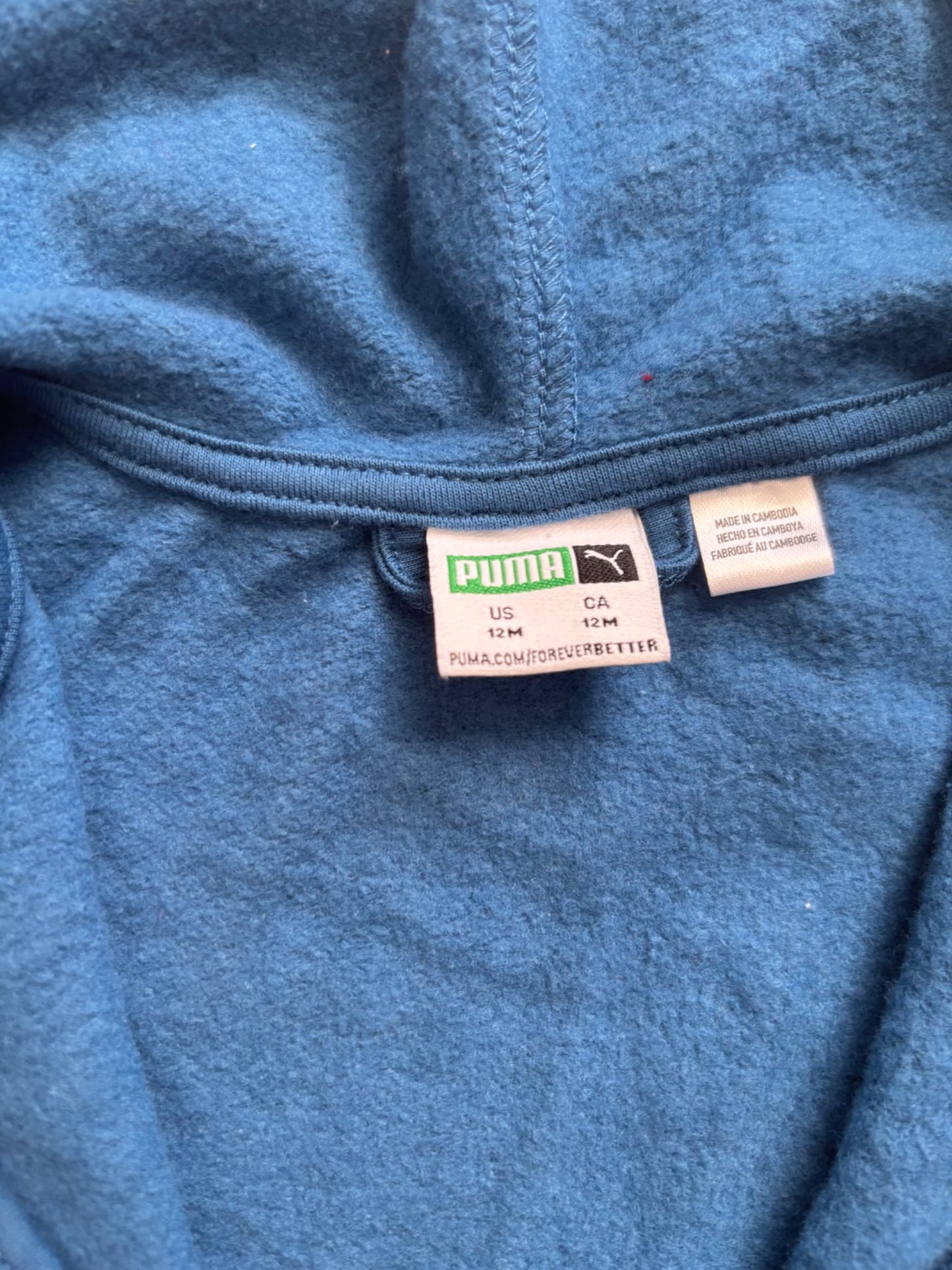 Brand new Puma Zip-Up and Tshirt, 12m, Kids 12 Month (9-12M)