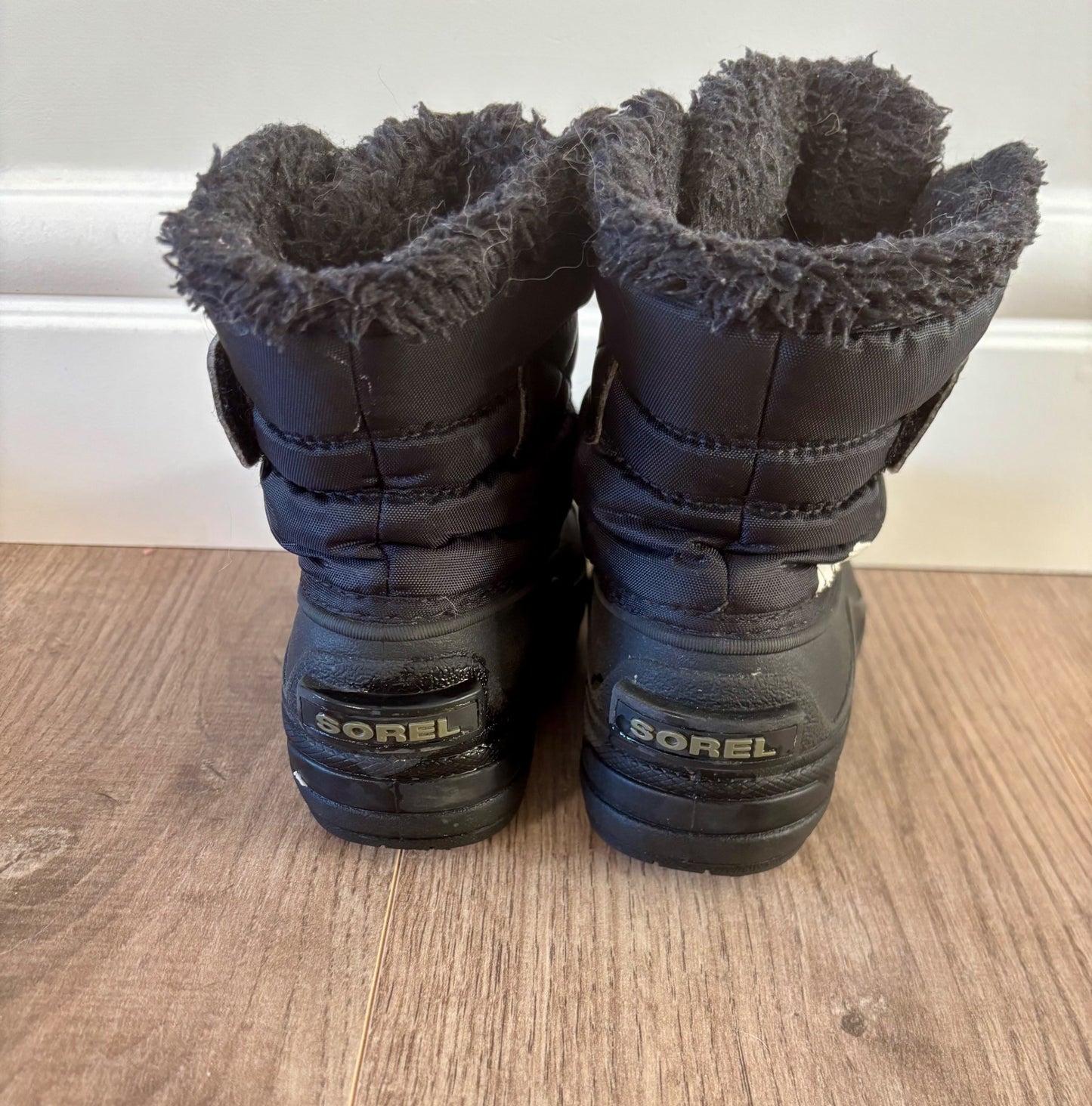 Black Sorel Winter Boots, Toddler size 8, Shoes 8 (Toddler:2-4yr)