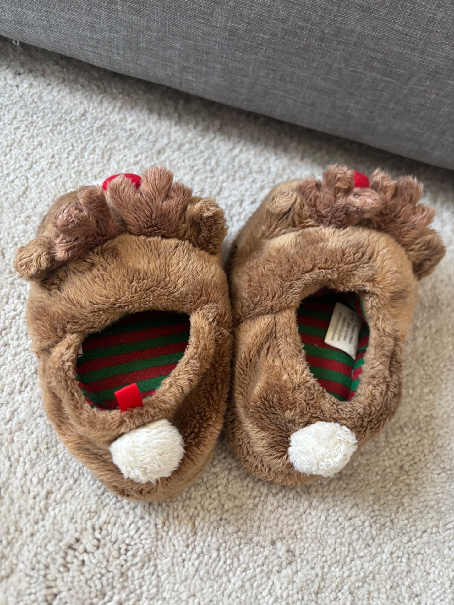 Reindeer Slippers, Light-Up, Toddler 9-10, Shoes 9 (Toddler:2-4yr)