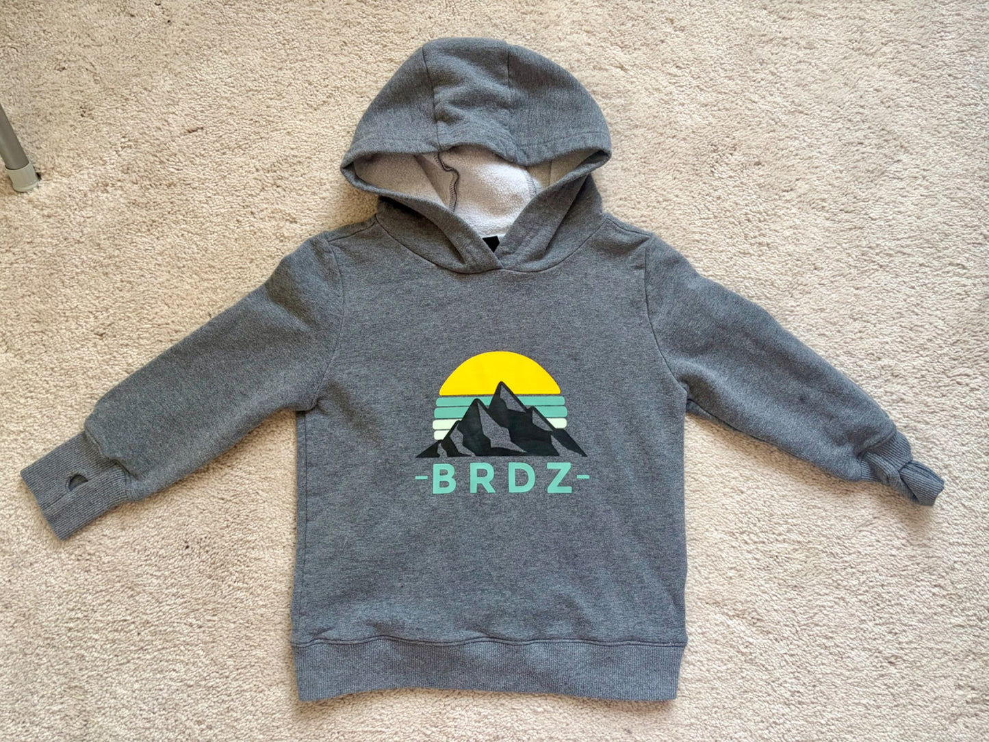 Grey Hoodie, BIRDZ, Size 5