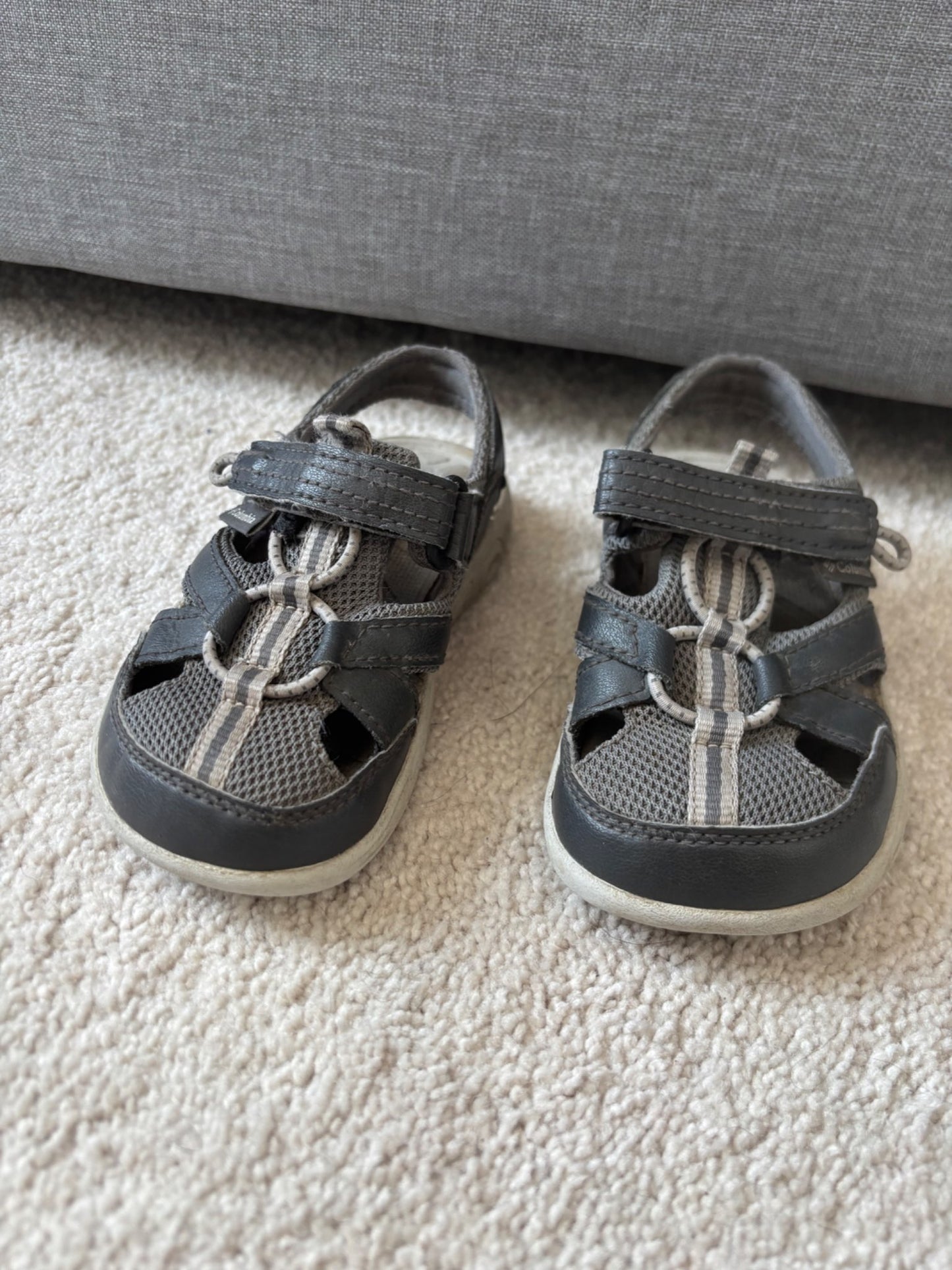 Toddler Columbia Sandals, Grey, size 9, Shoes 9 (Toddler:2-4yr)