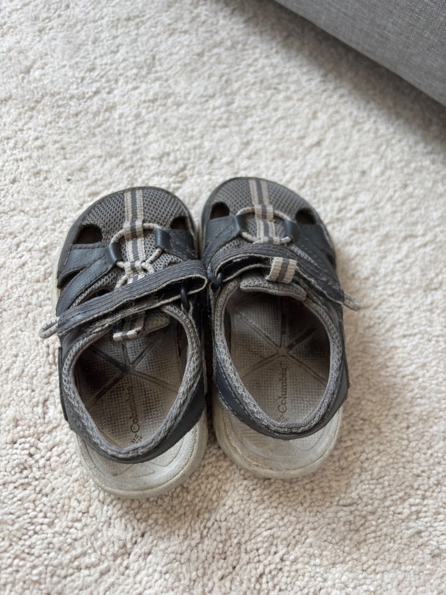 Toddler Columbia Sandals, Grey, size 9, Shoes 9 (Toddler:2-4yr)