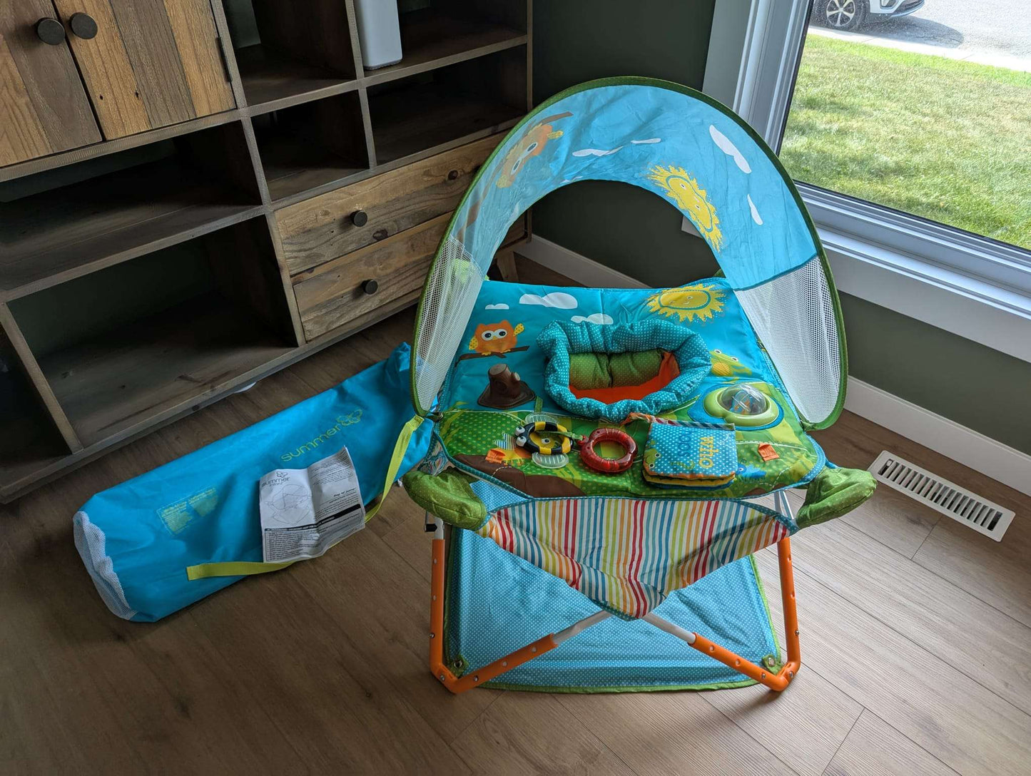 Summer Infant - “Pop N’ Jump” Portable Baby Activity Center 🌞