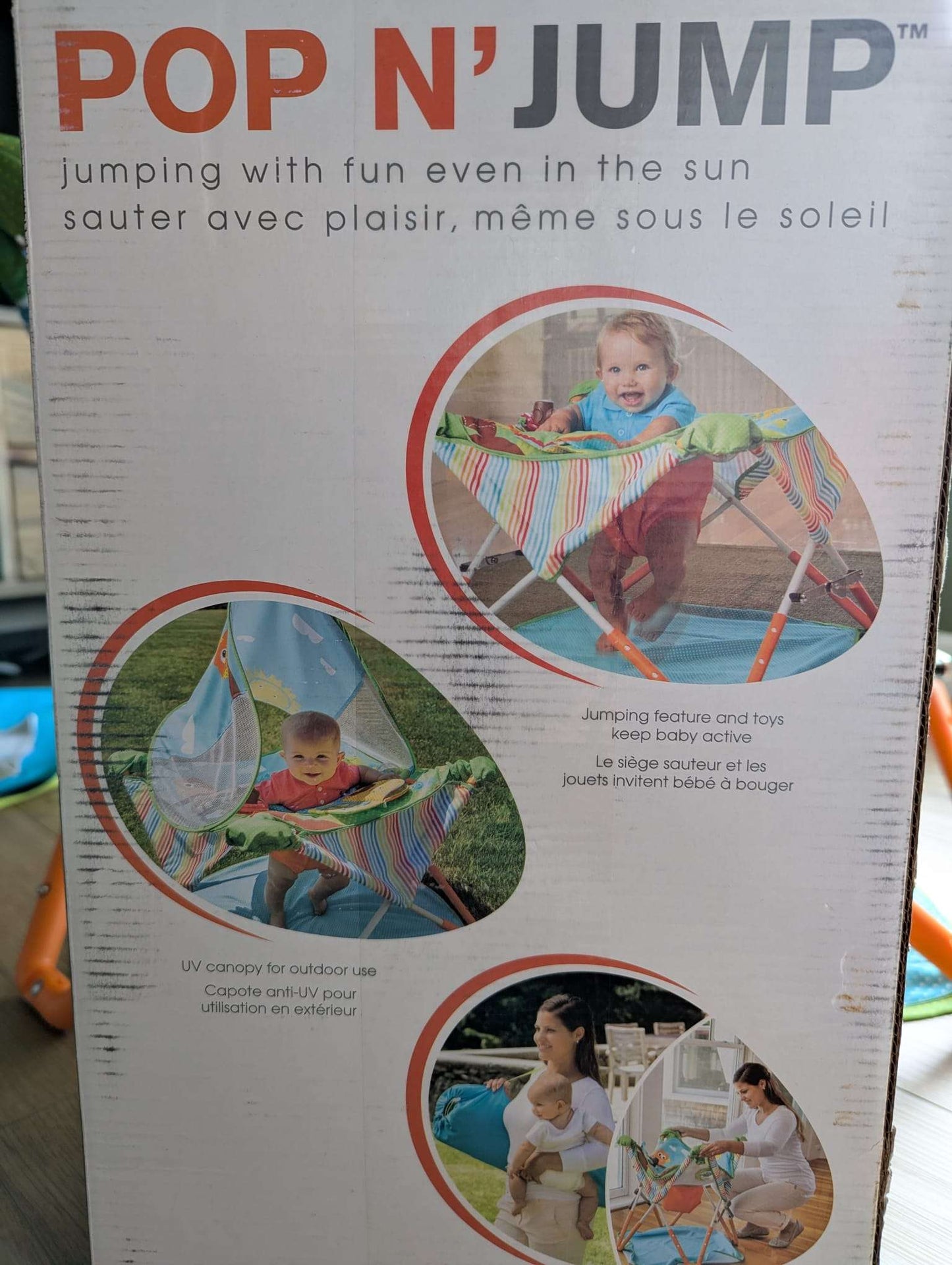 Summer Infant - “Pop N’ Jump” Portable Baby Activity Center 🌞