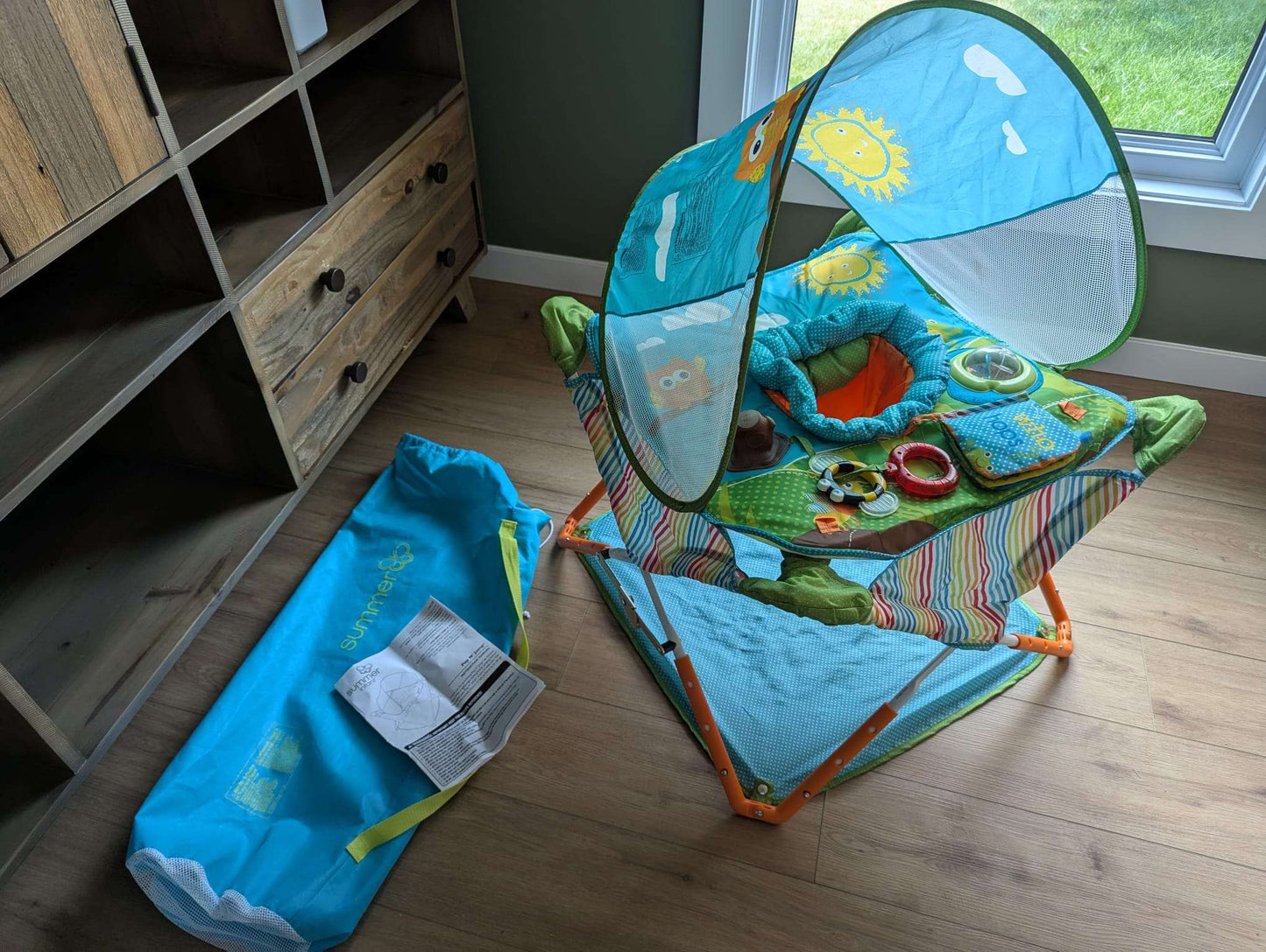 Summer Infant - “Pop N’ Jump” Portable Baby Activity Center 🌞