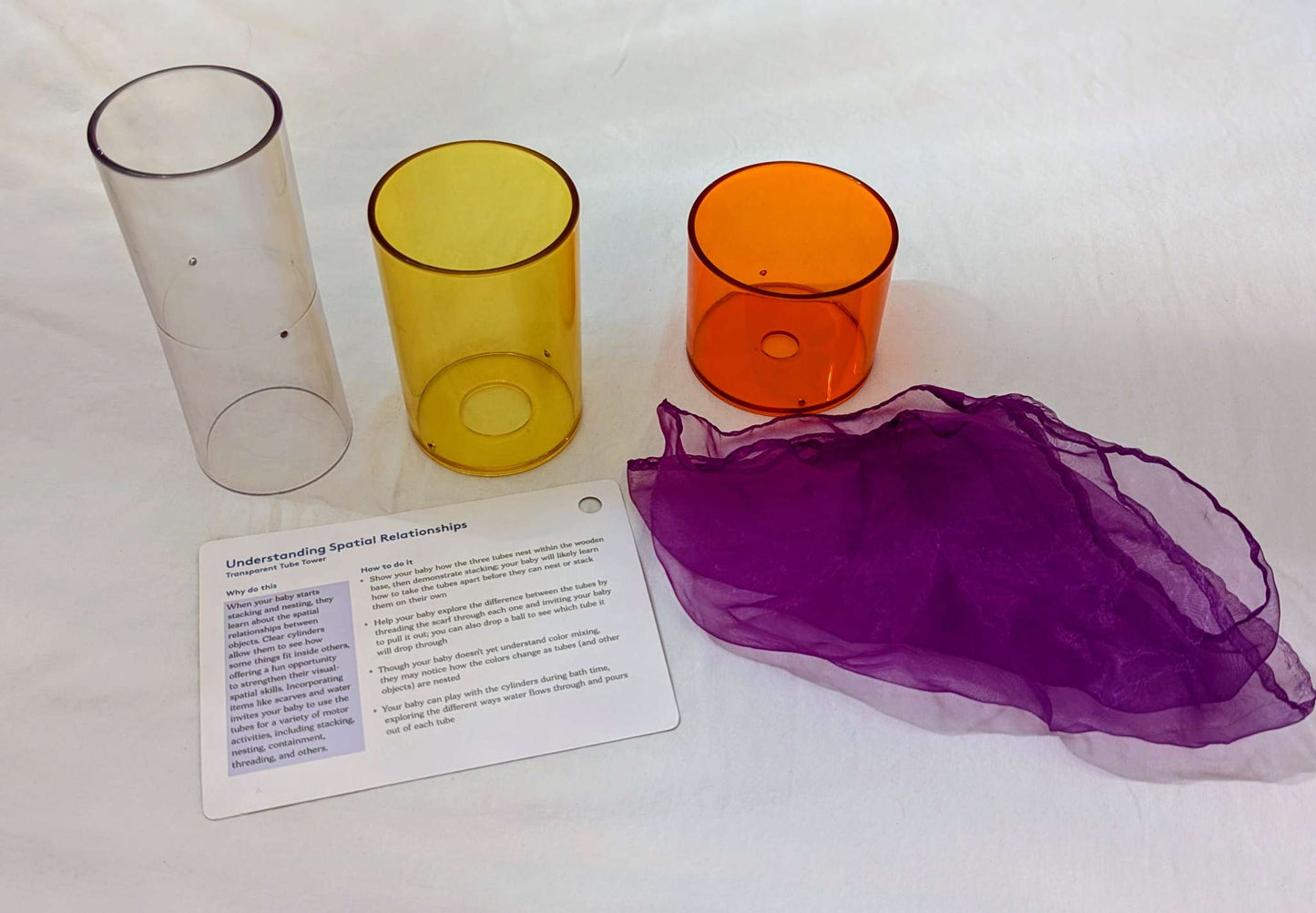Lovevery - Transparent Tube Tower