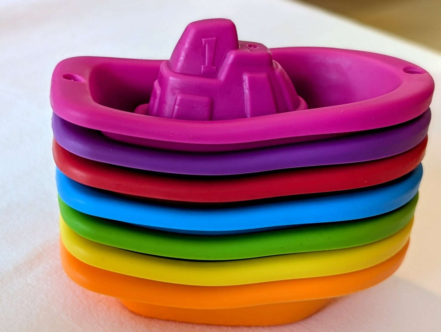 Silicone Stacking Boat Set (7 pcs)