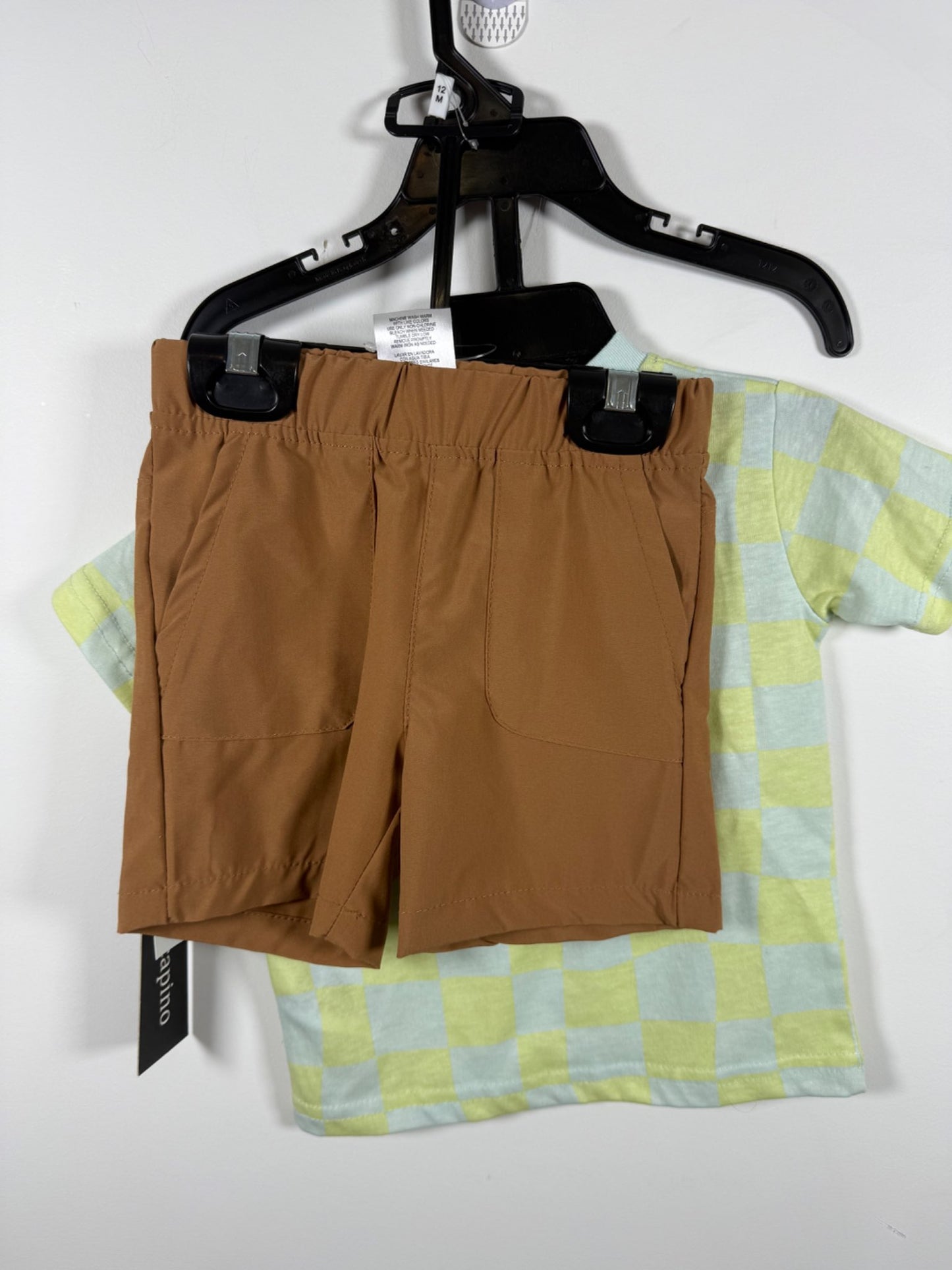 BNWT 2 Piece Tee & Shorts Set - 12M, Kids 12 Month (9-12M)