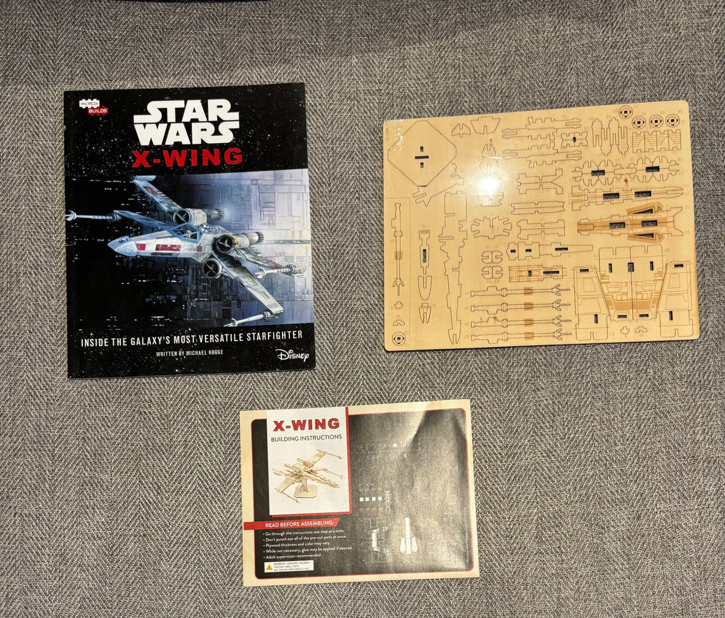 Star War wooden model-X-wing