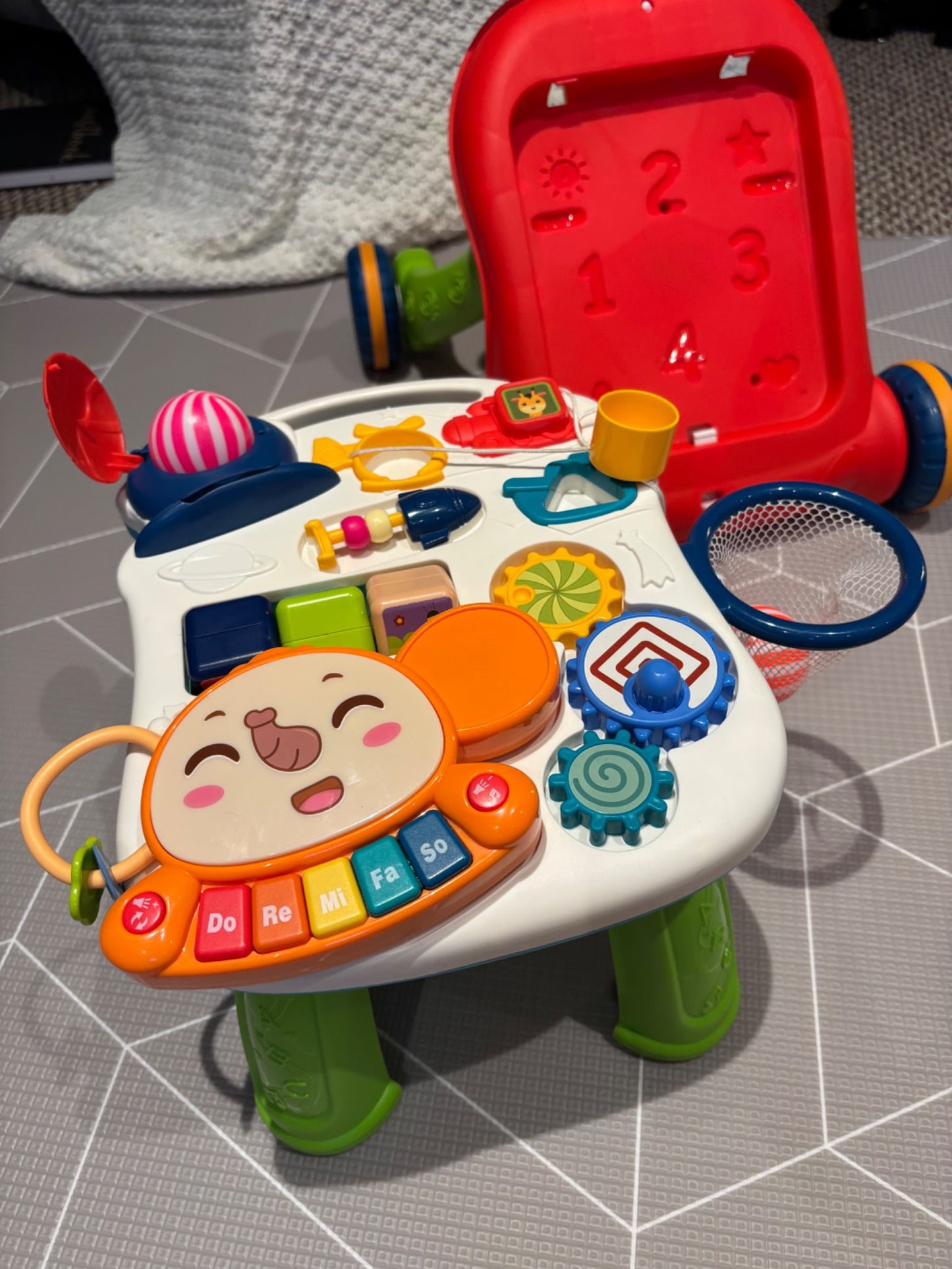 Push walker toy