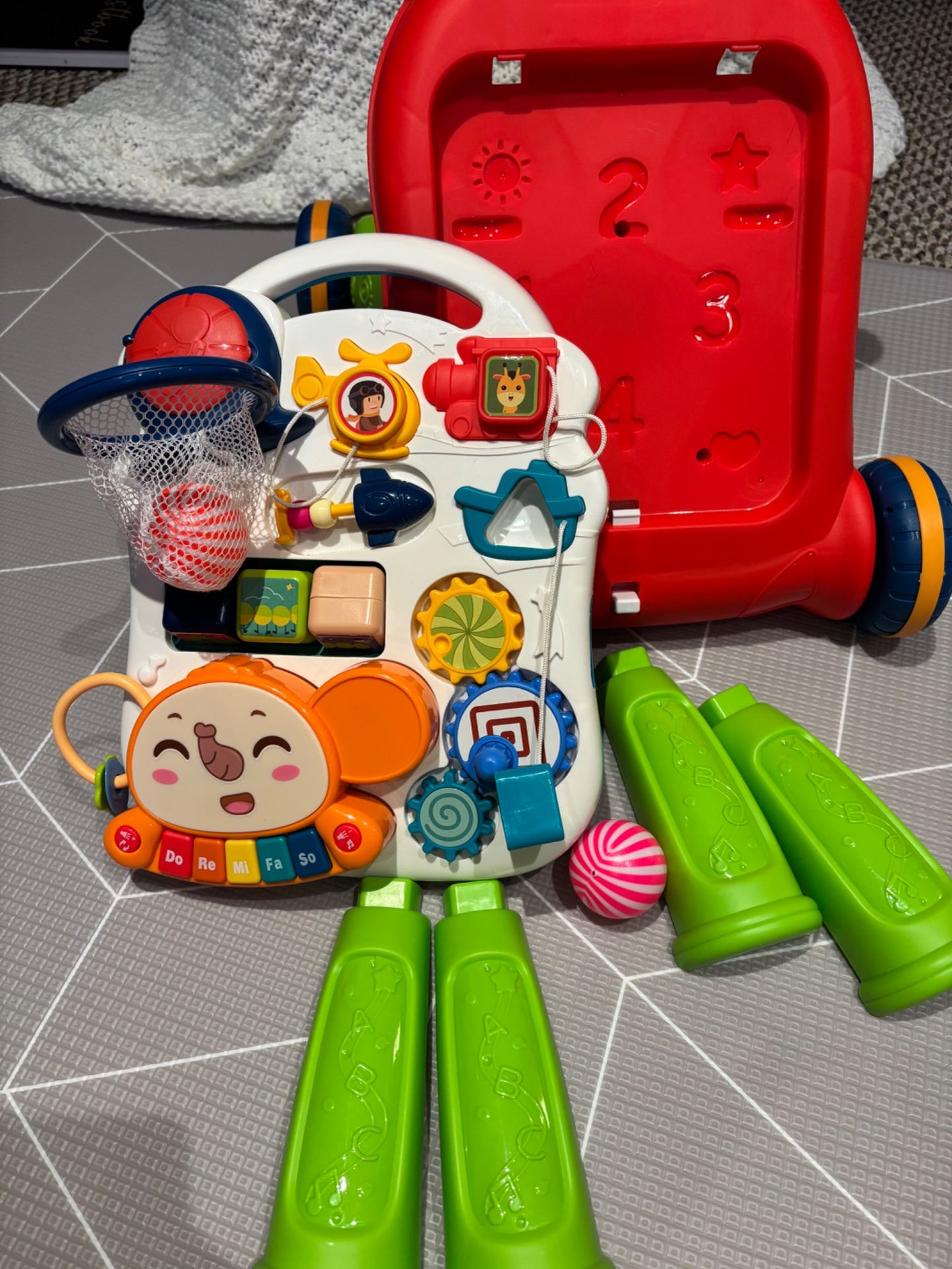 Push walker toy