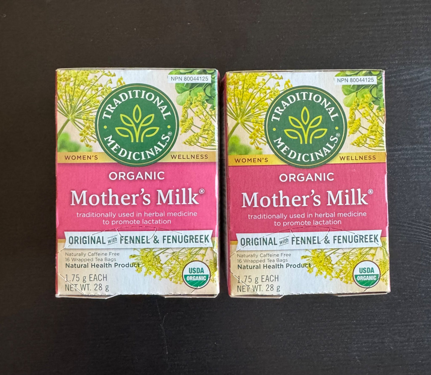 Mother’s Milk organic lactation tea