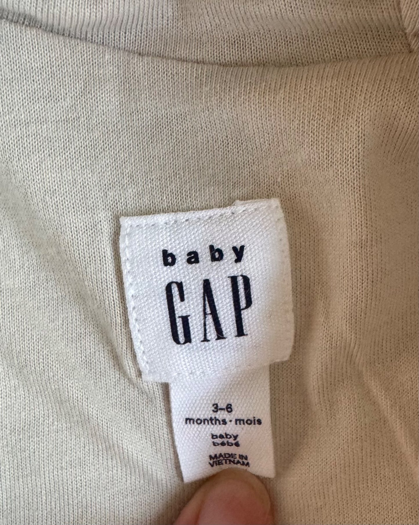 Baby gap fleece bunting suit, 3-6 mos. , Kids 6 Month (3-6M)