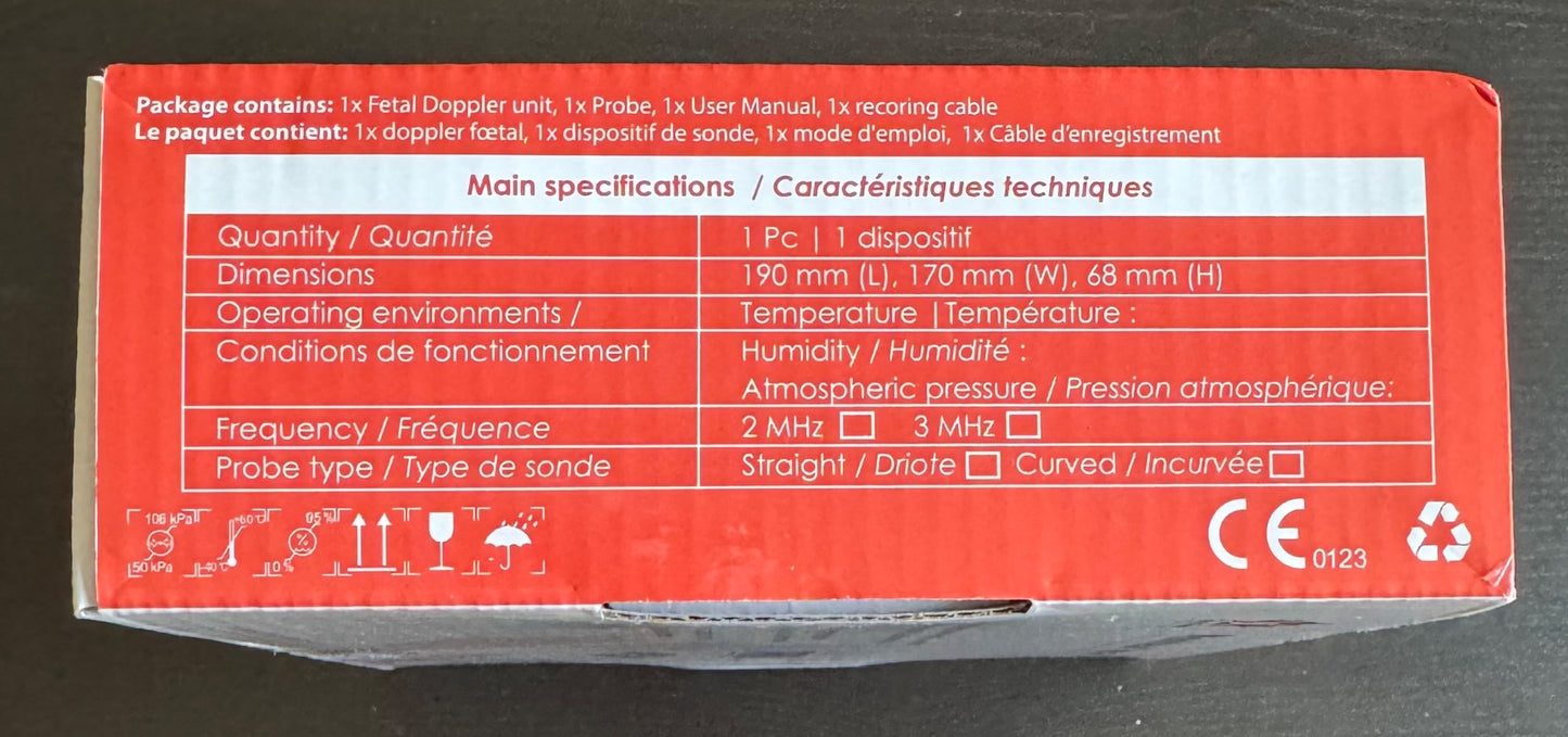 Torontek fetal doppler
