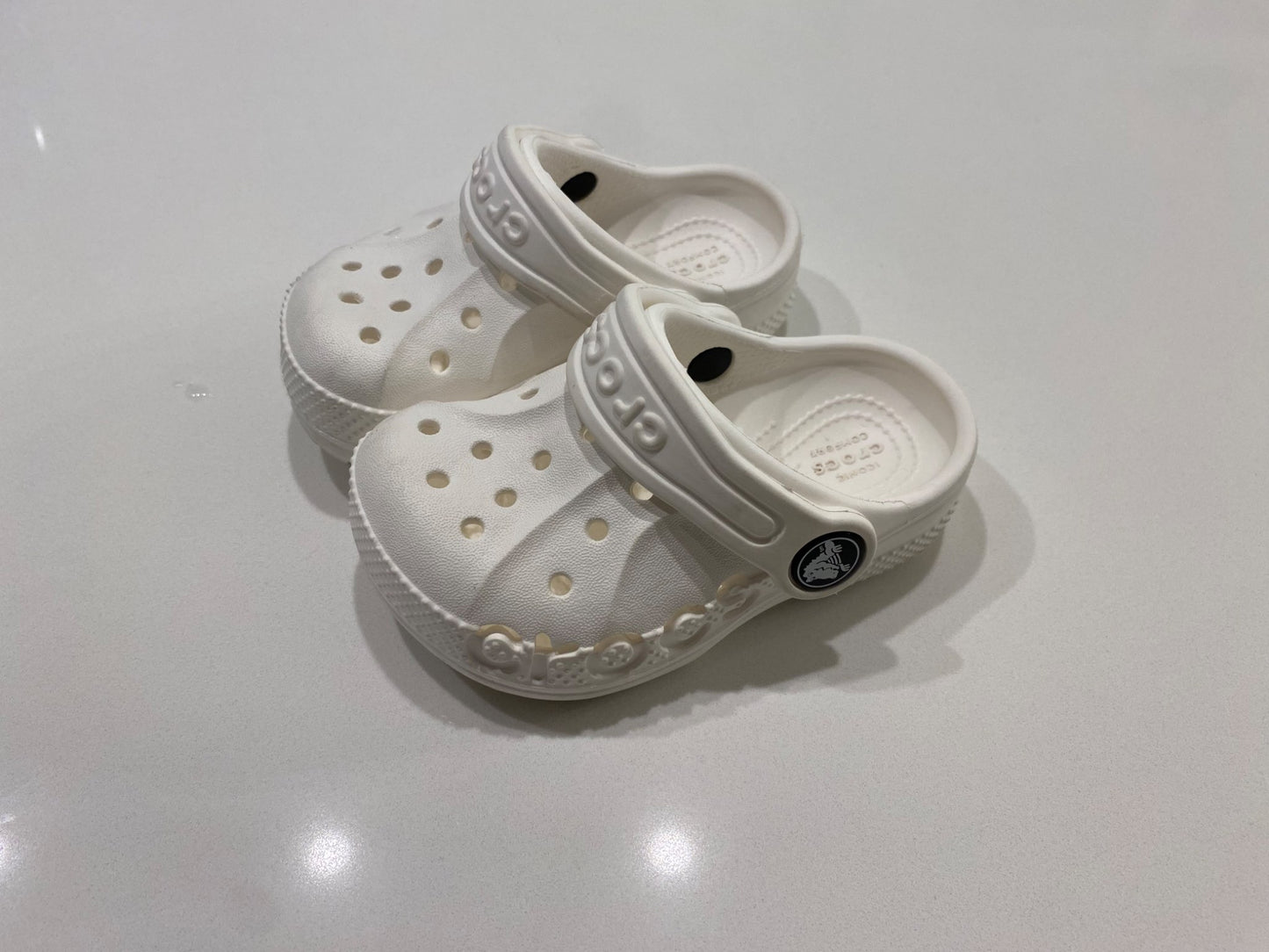 Crocs Shoes White Size 5, Shoes 5 (Walkers:12-24 mth)