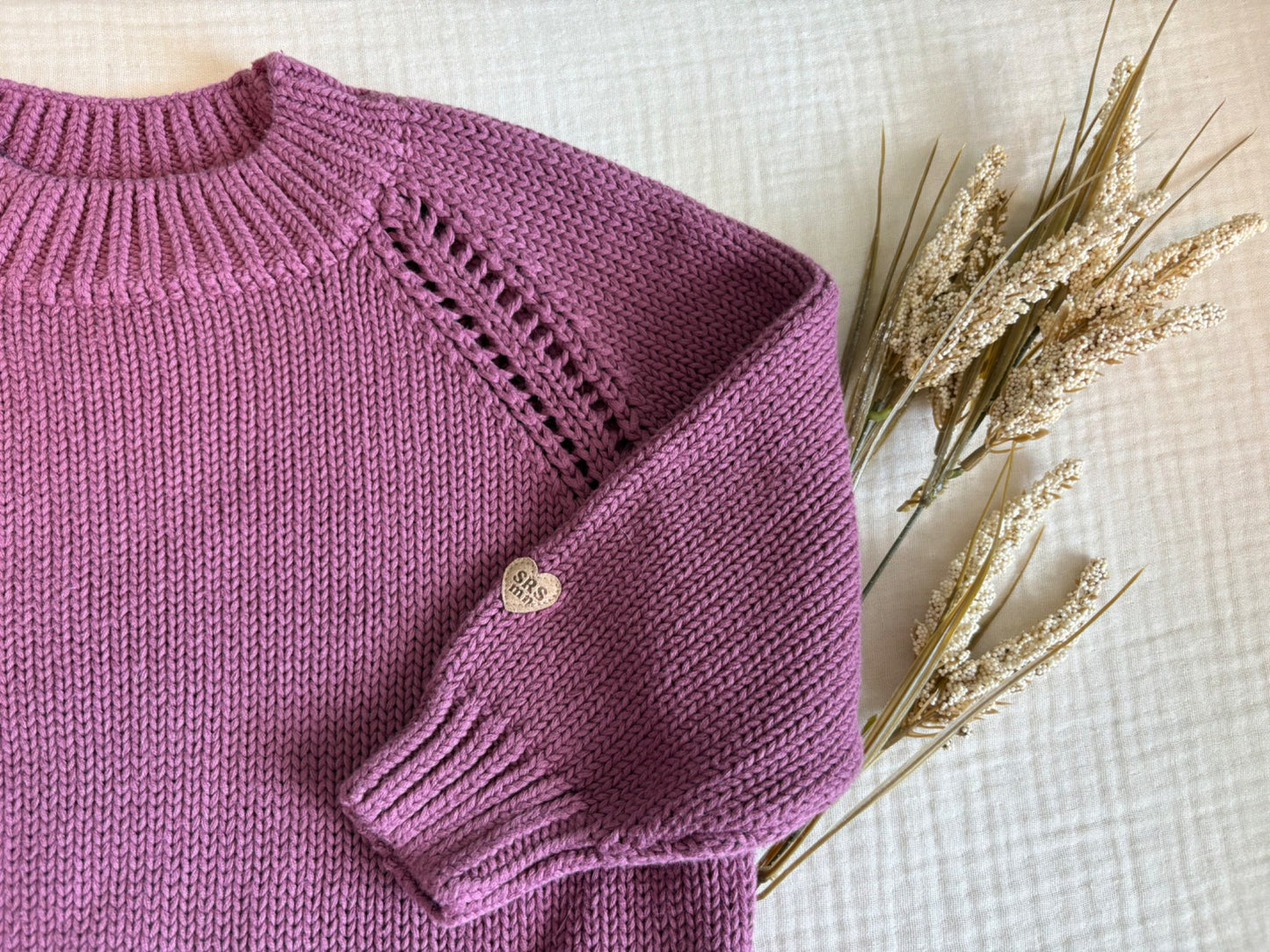 Souris Mini (French Canadian Brand) Size 3-4T Toddler Girls Purple Sweater (Purchase Price: $56), Kids 3T