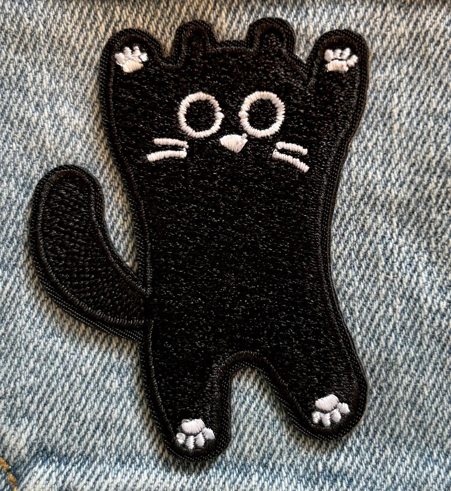 Joe Fresh 3T Unisex Toddler Black Cat Denim Overalls *BNWOT* , Kids 3T