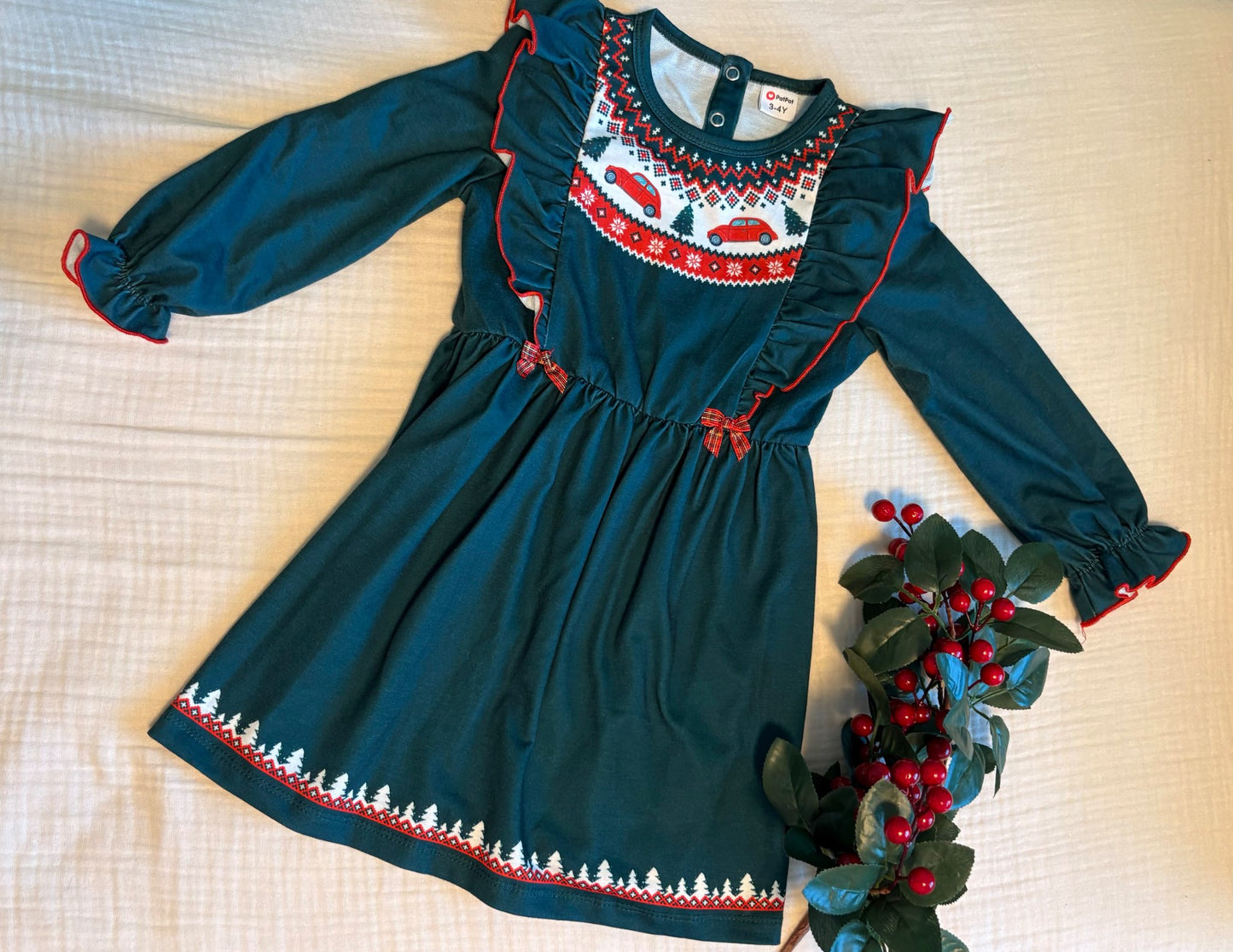 Toddler Girls 3-4T Winter/Christmas Dress , Kids 3T