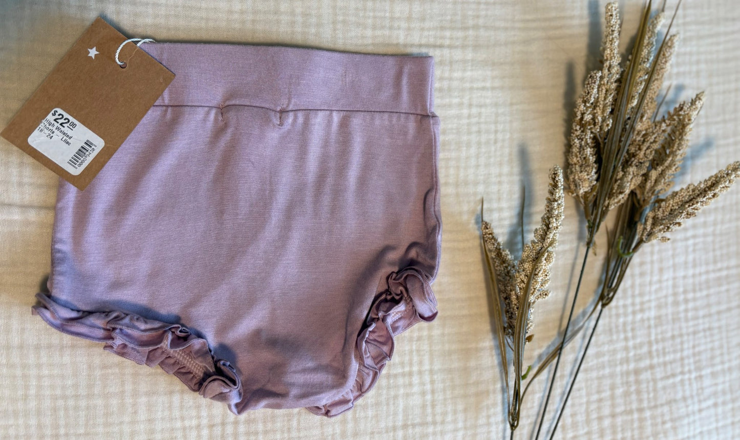 Angel Bear Bamboo 18-24 Months Baby Girl High Waisted Shorts *BNWT* , Kids 24 Month (18-24M)