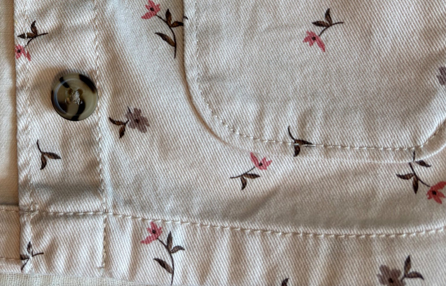 18-24 Months Baby Girl Button-up Flower Spring/Fall Shacket , Kids 24 Month (18-24M)