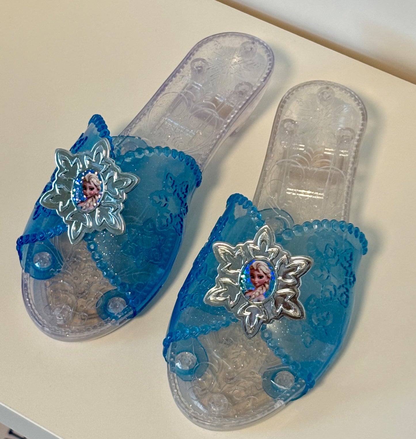 Disney Frozen Elsa Dress-up/Costume Shoes , Kids 5/5T (extra small)