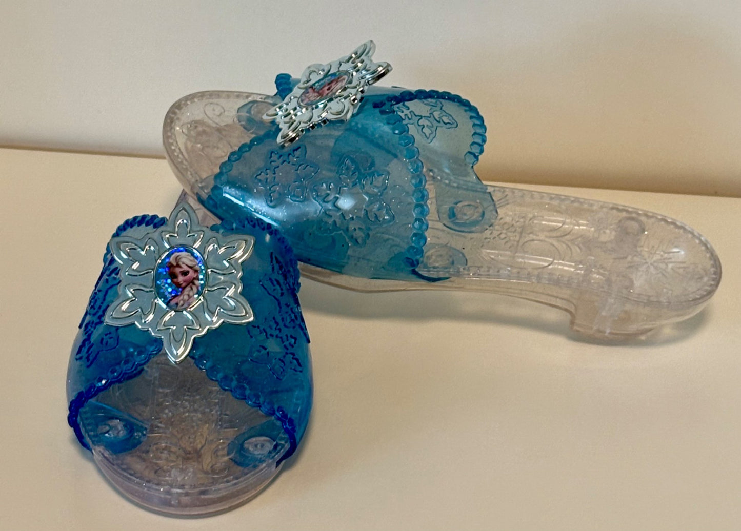 Disney Frozen Elsa Dress-up/Costume Shoes , Kids 5/5T (extra small)