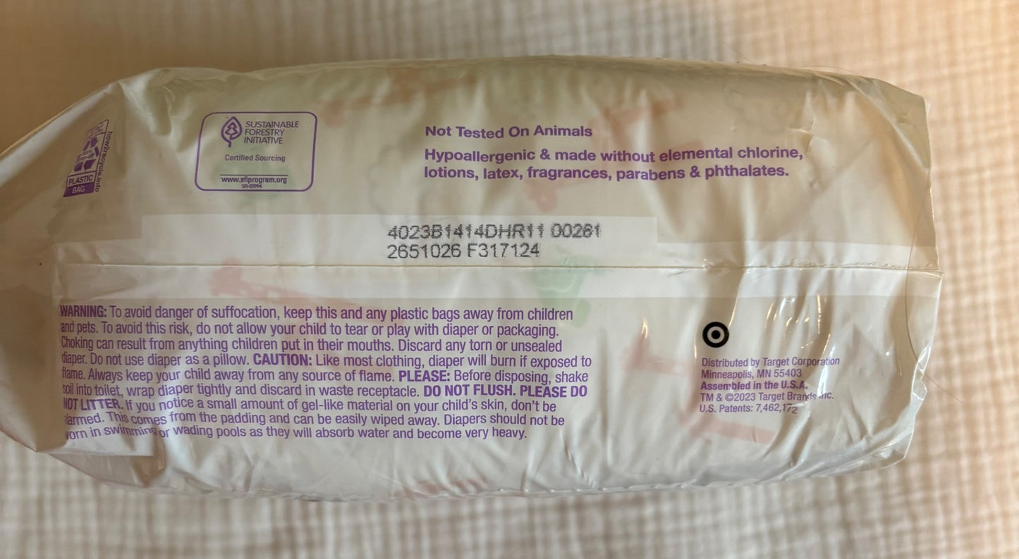 Up & Up (Target Brand) Size 5 Diapers