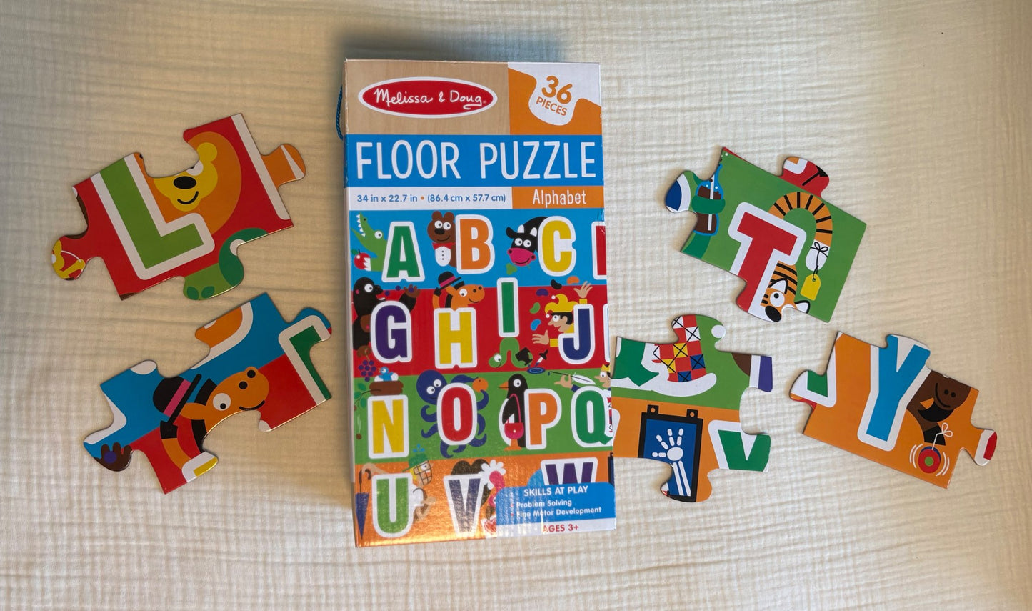Melissa & Doug 36-piece Alphabet Floor Puzzle