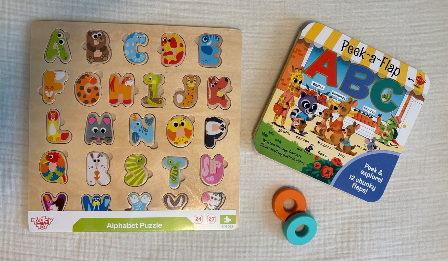 ABC’s Book & Puzzle Bundle