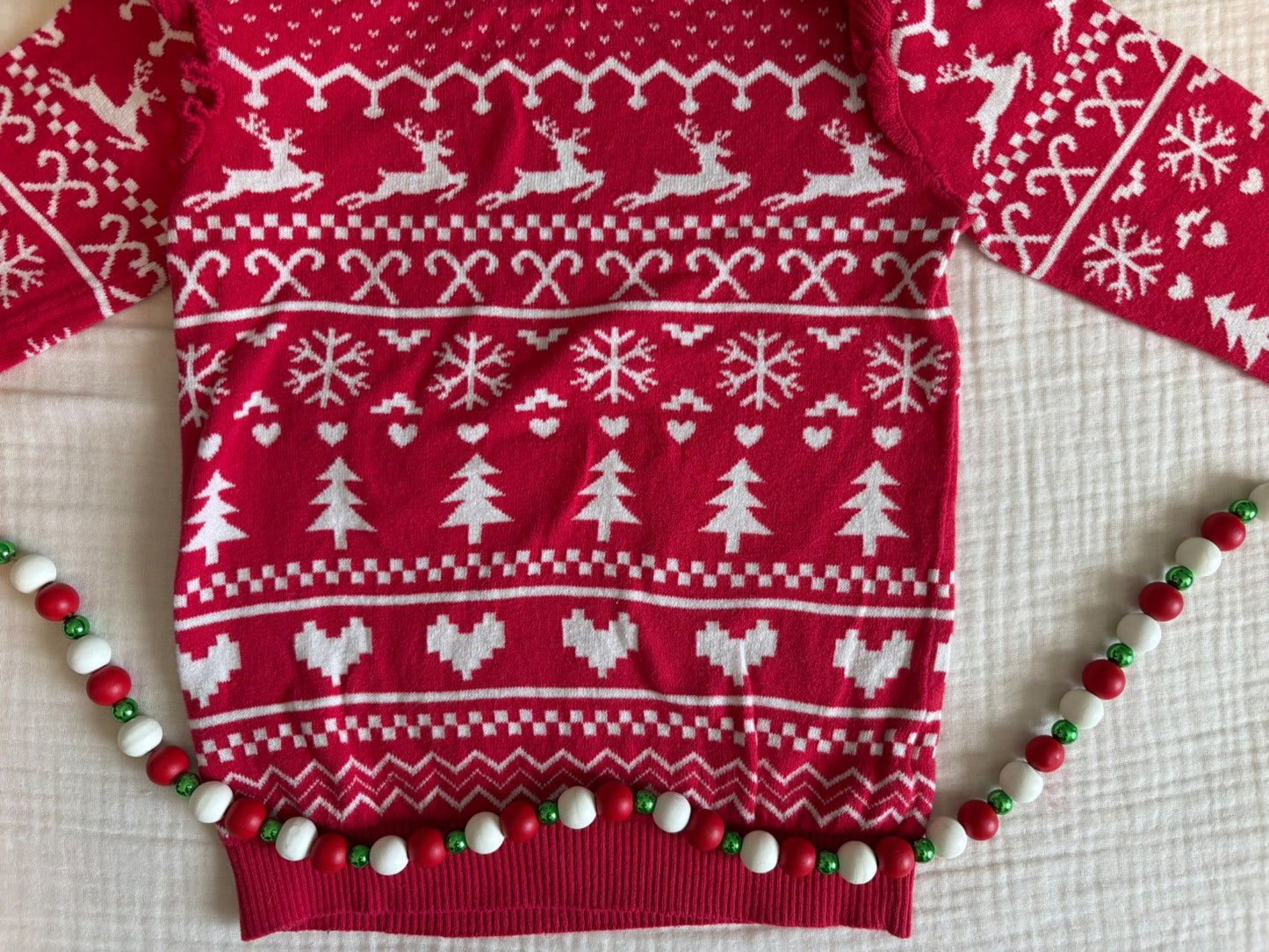 Andy & Evan 4T Toddler Girls Christmas Sweater , Kids 4/4T