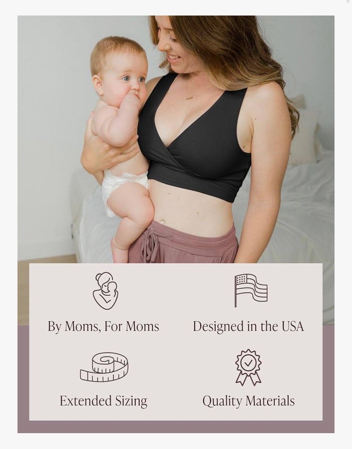Kindred Bravely Racerback Nursing Bra in size Medium (Purchase Price: $49.50), Maternity M (8-10)