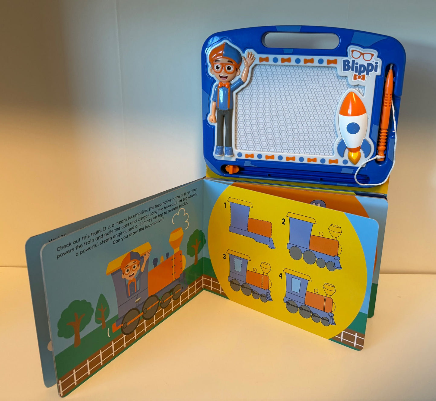 Blippi Book & Toy Bundle