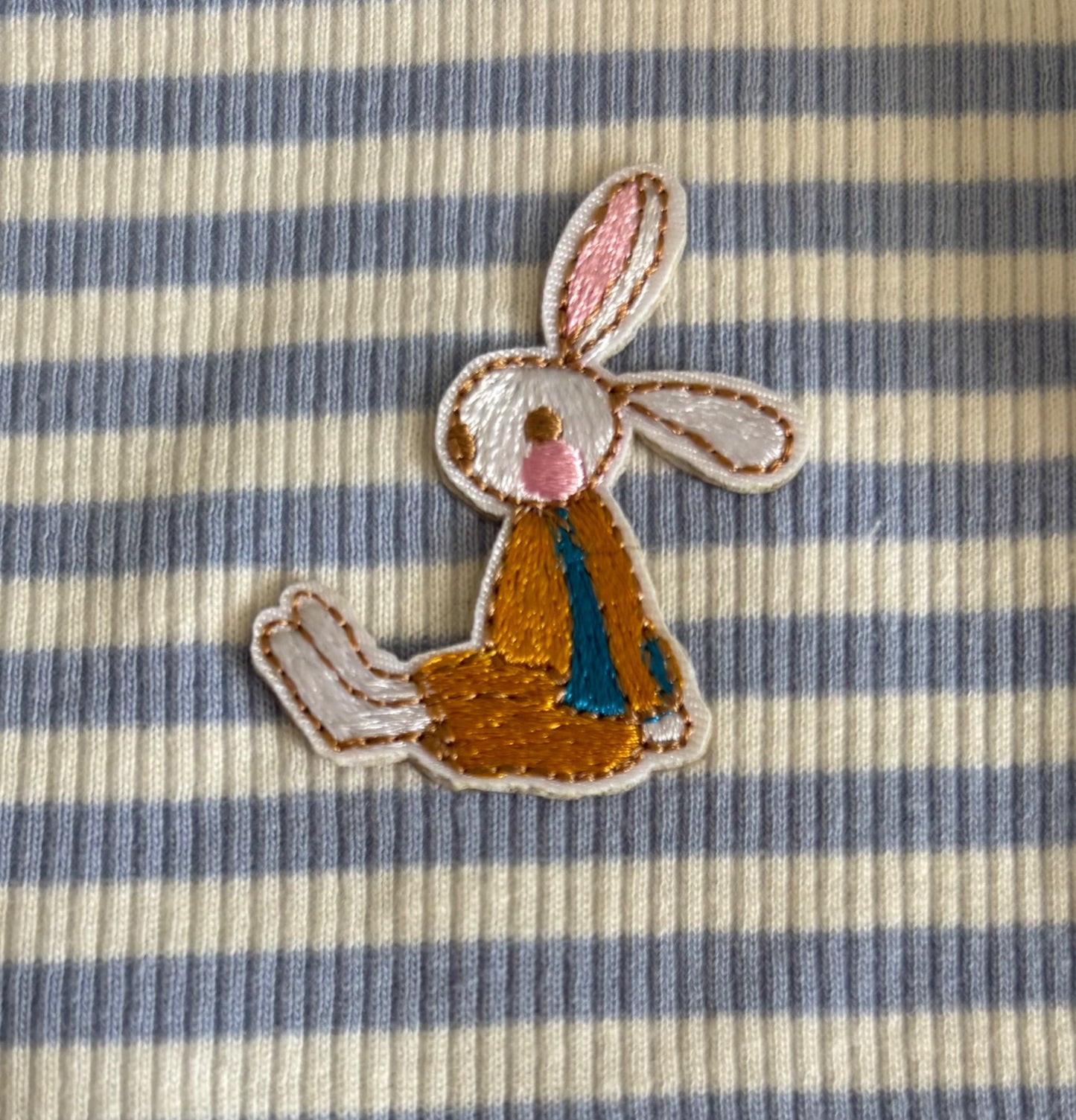 H&M 2-4T Toddler Girls Striped Bunny Dress (BNWOT), Kids 2T