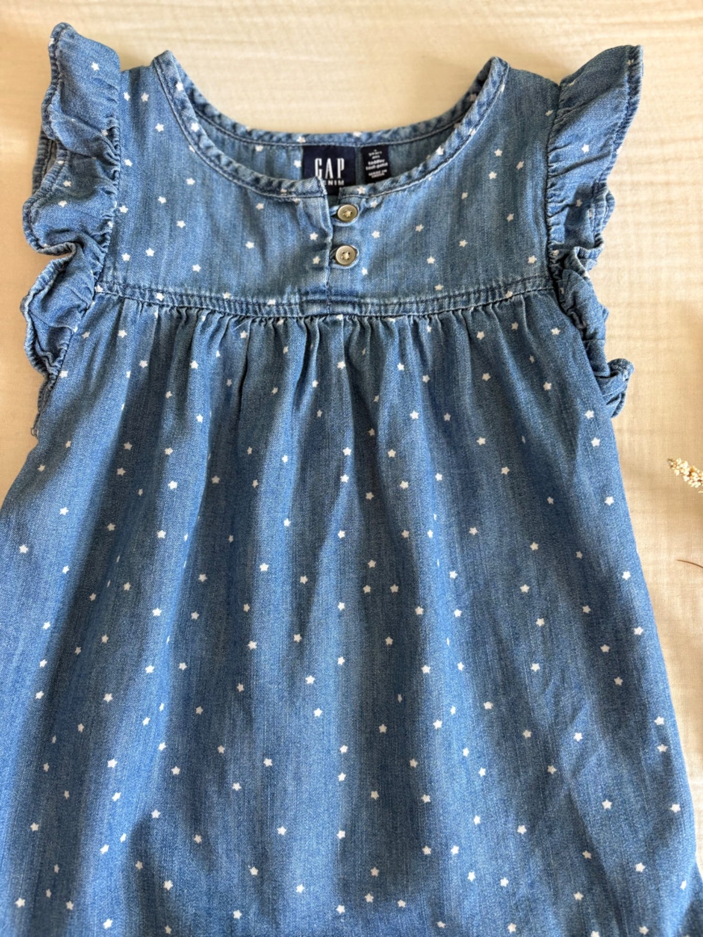 Gap 4T Toddler Girls Denim Dress , Kids 4/4T