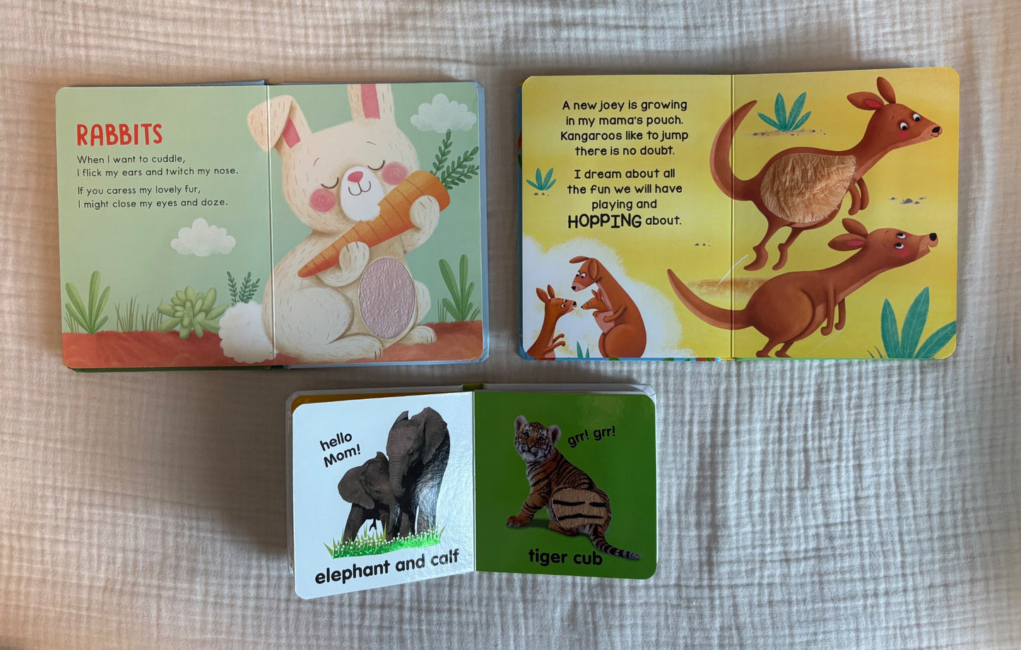Touch & Feel Baby/Toddler Book Bundle