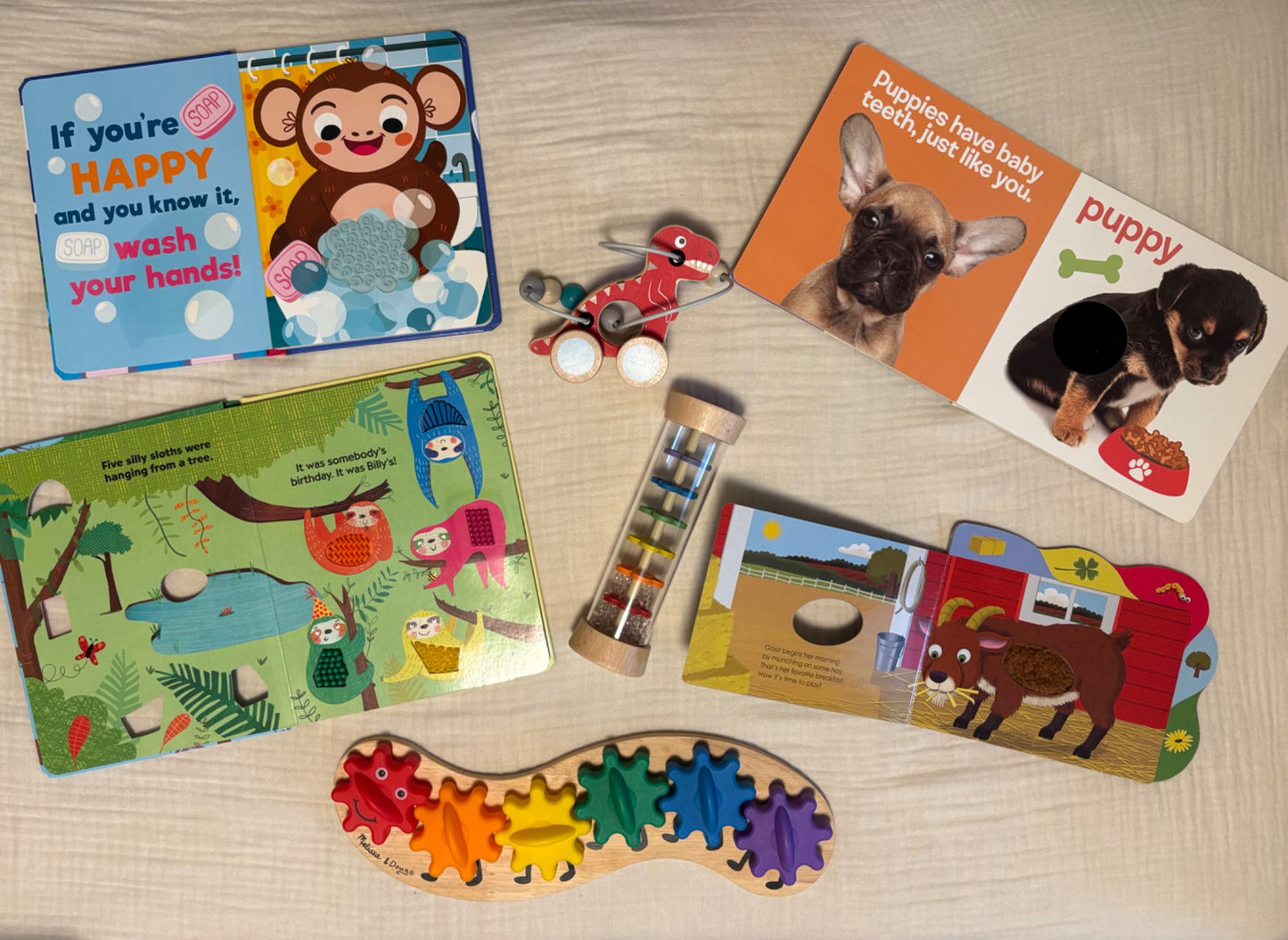Baby/Toddler "Sights & Sounds" Books & Toys Bundle