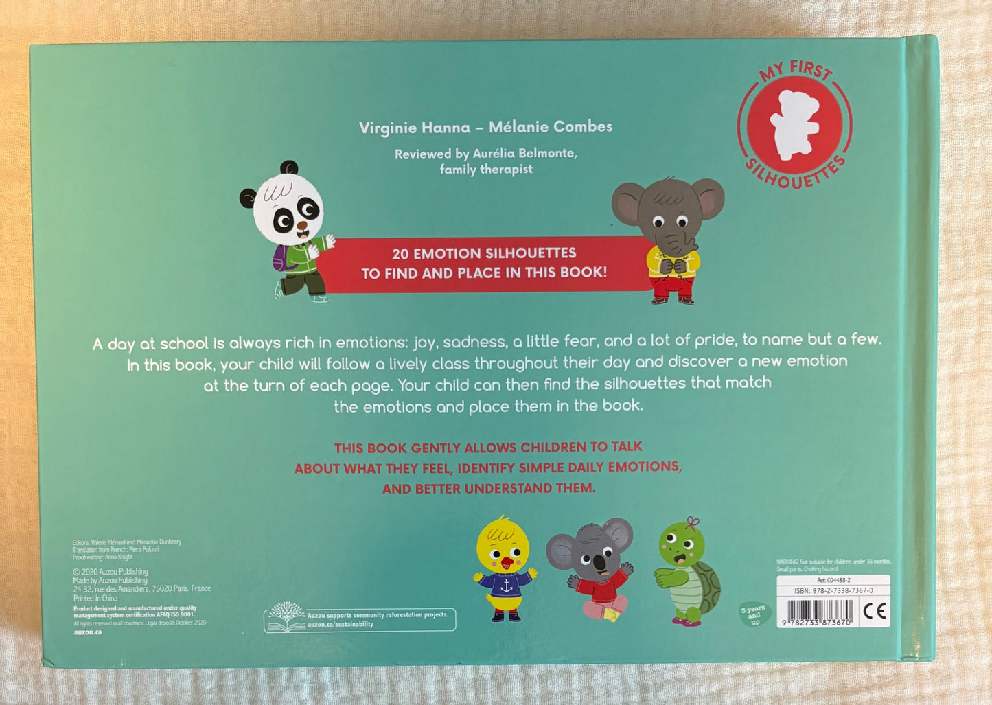A Day of Emotions: A My First Silhouettes Interactive Book
