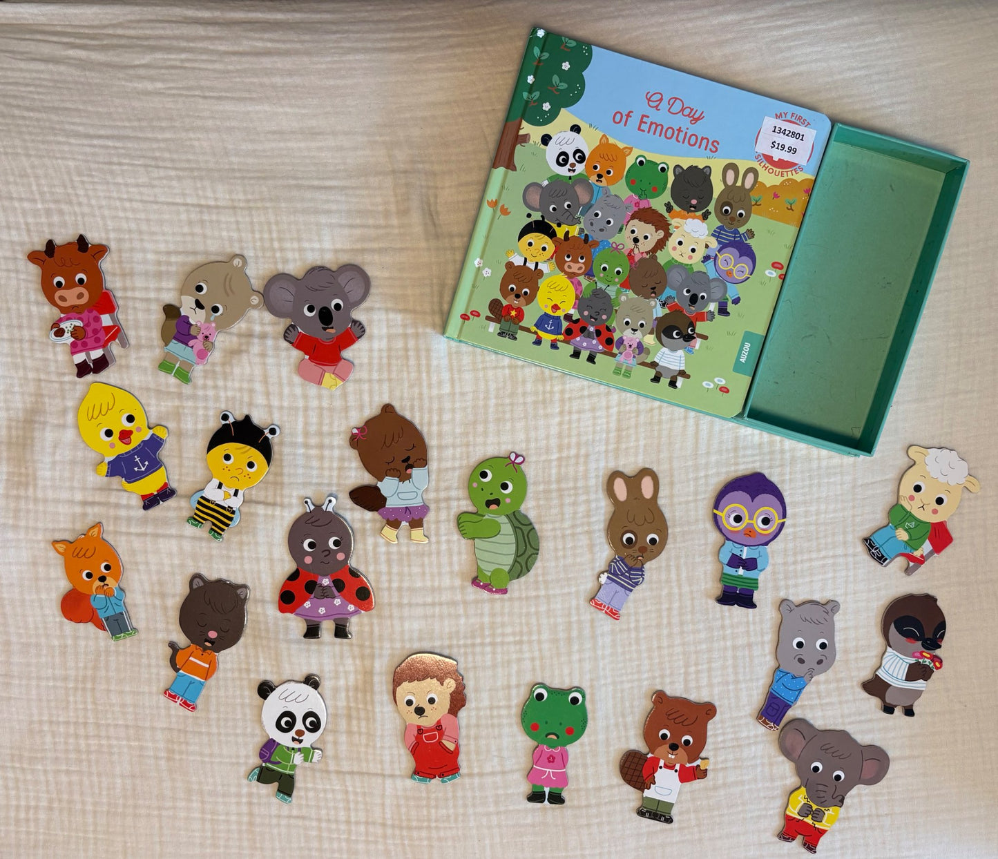 A Day of Emotions: A My First Silhouettes Interactive Book