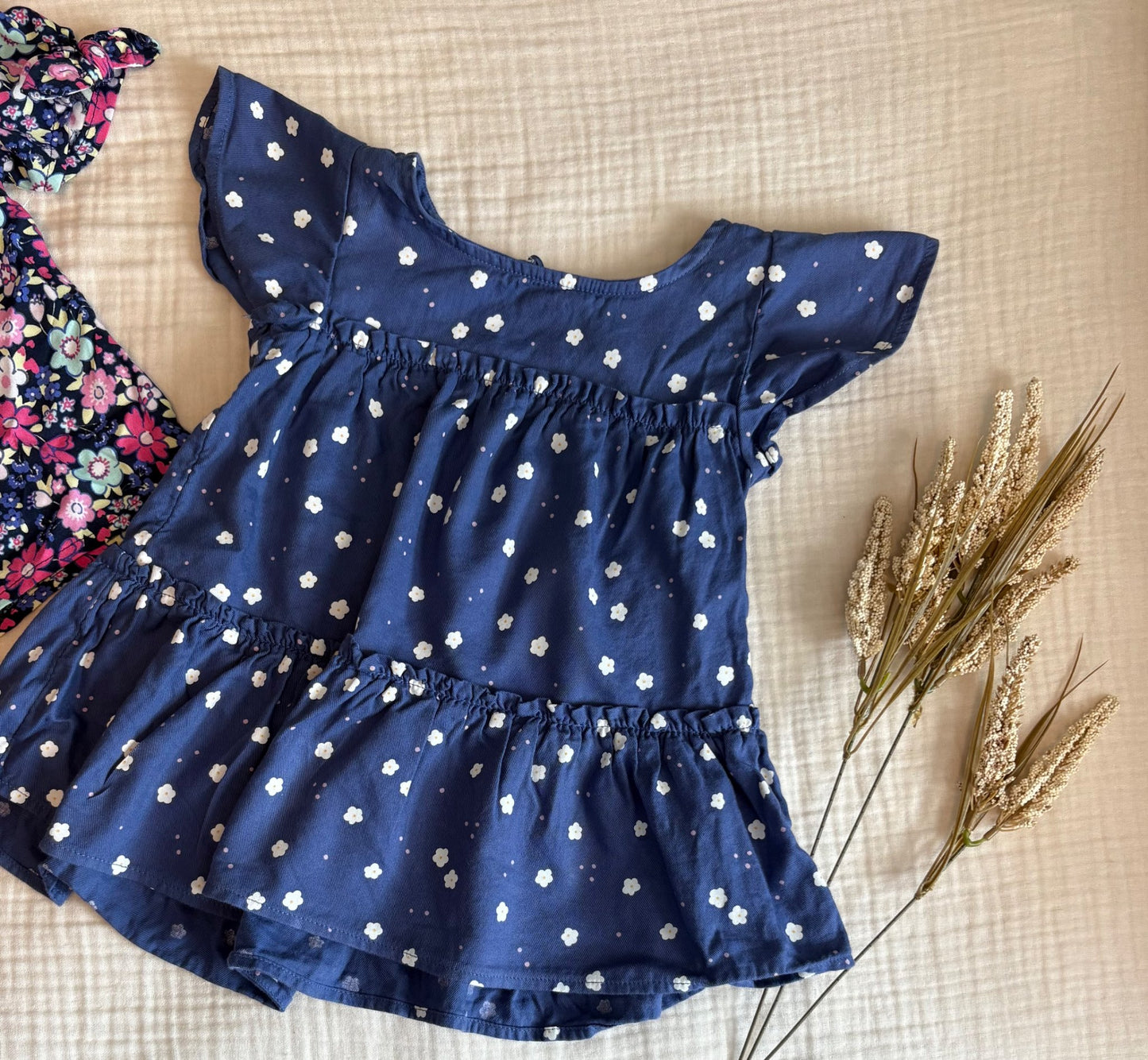Cat & Jack and Picapino 4T Toddler Girl Summer Flower Shirts , Kids 4/4T