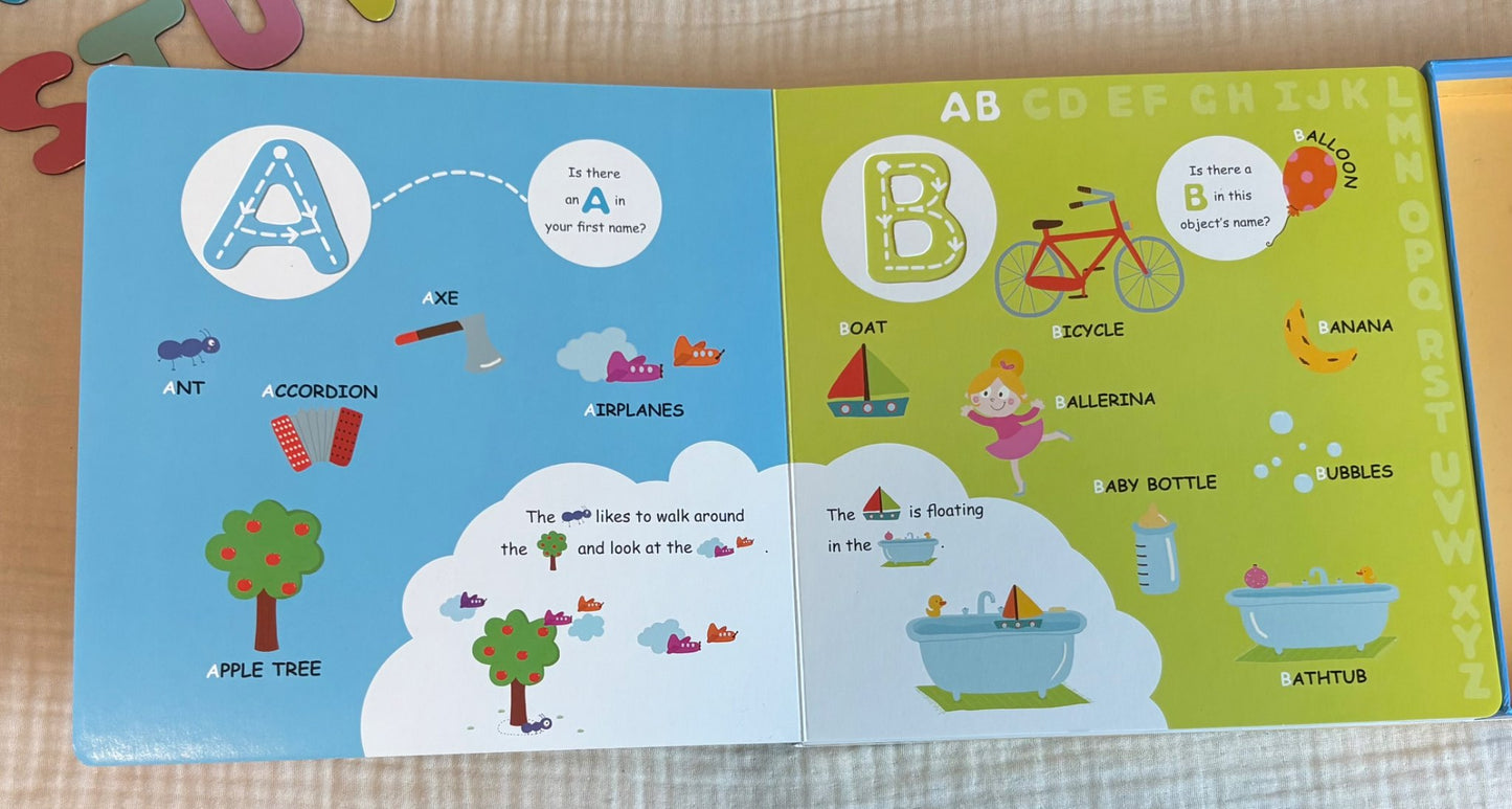 My 1st ABC Book with Magnetic Letters (Canadian Publisher)