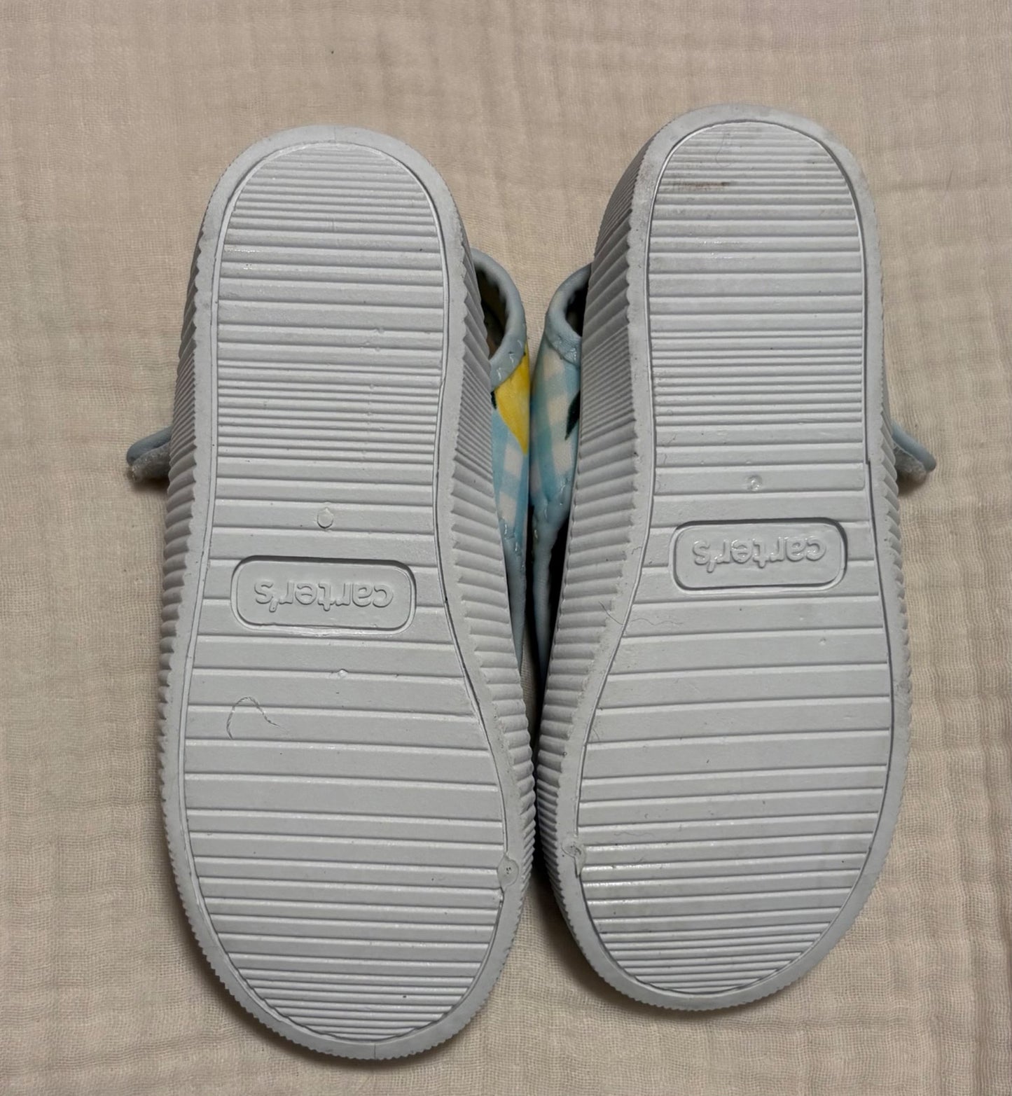 Carter’s Size 9 Toddler Girls Lemon Themed Swim/Sand Shoes , Shoes 9 (Toddler:2-4yr)