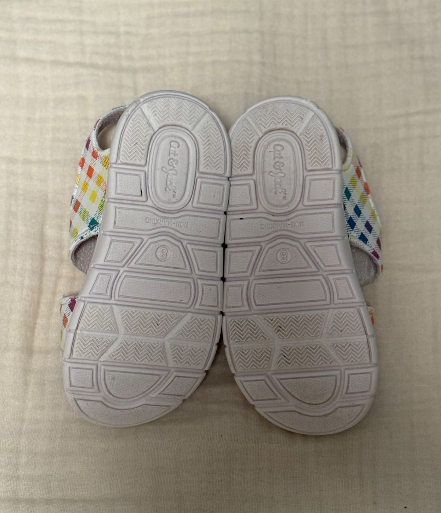 Cat & Jack Toddler Girls Size 8 Summer Sandals , Shoes 8 (Toddler:2-4yr)