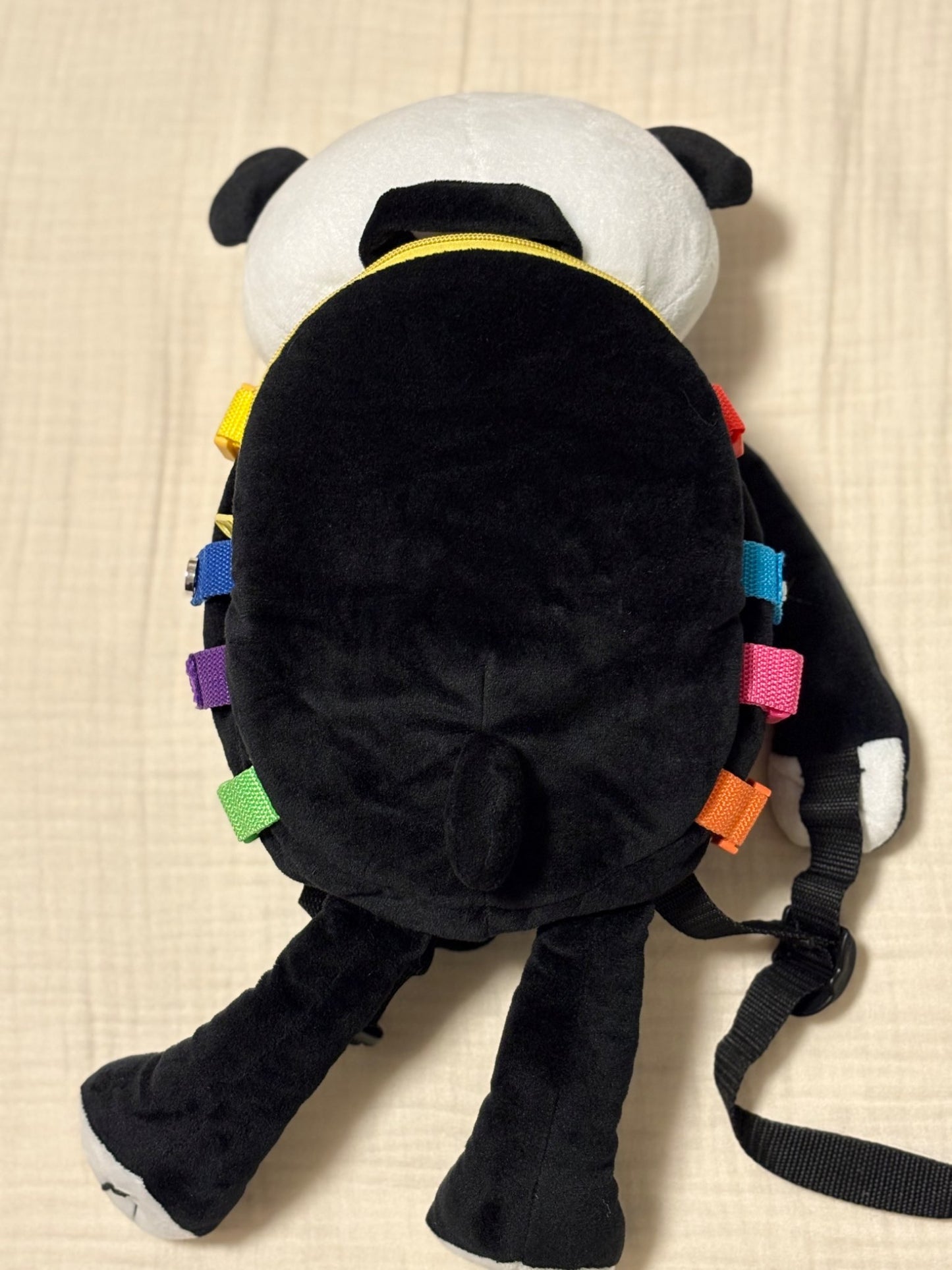 Panda Bear Fine Motor/Hand & Eye Coordination Learning Toy/Backpack