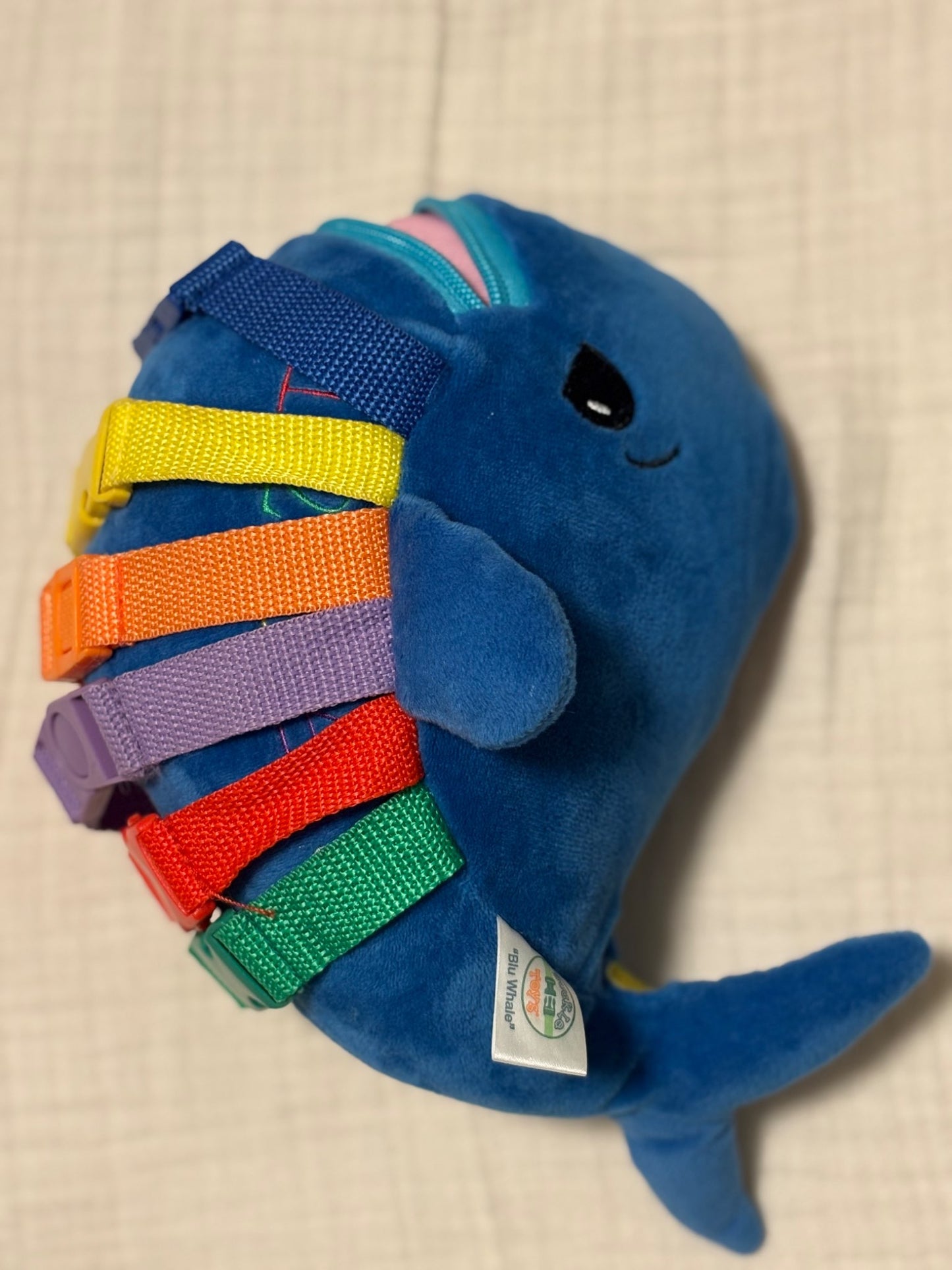 Whale Fine Motor/ Hand & Eye Coordination Plush Toy