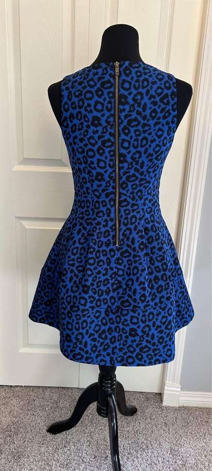 Teen Girl Size Small Blue & Black Dress , Kids 16